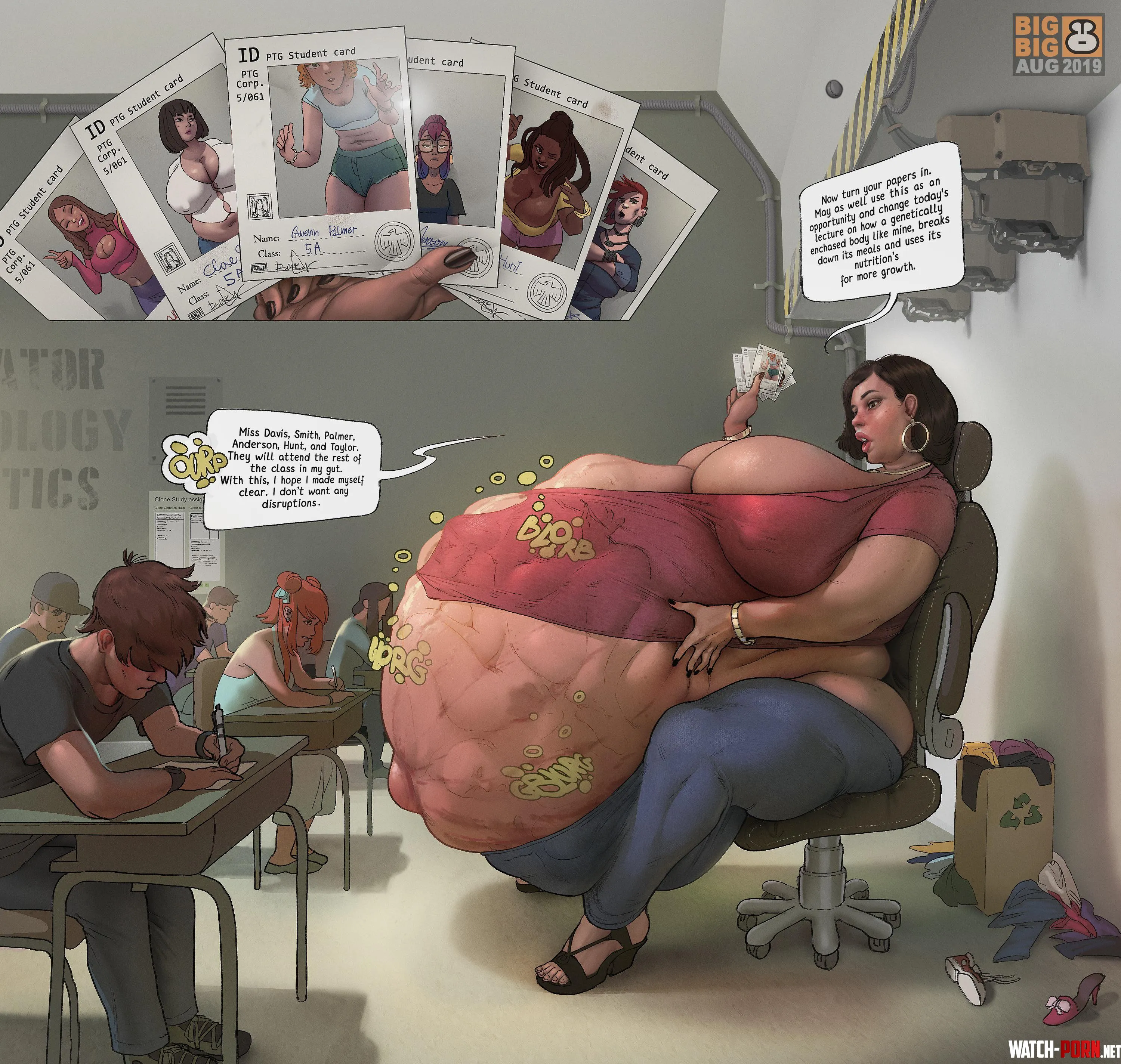 image Genetics Class Art by BIGBIG  by FuzzyCable9592