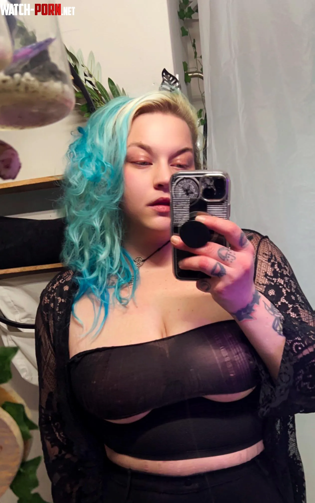 In case you needed inspo to help you pop one off before work  by TrashxPandax