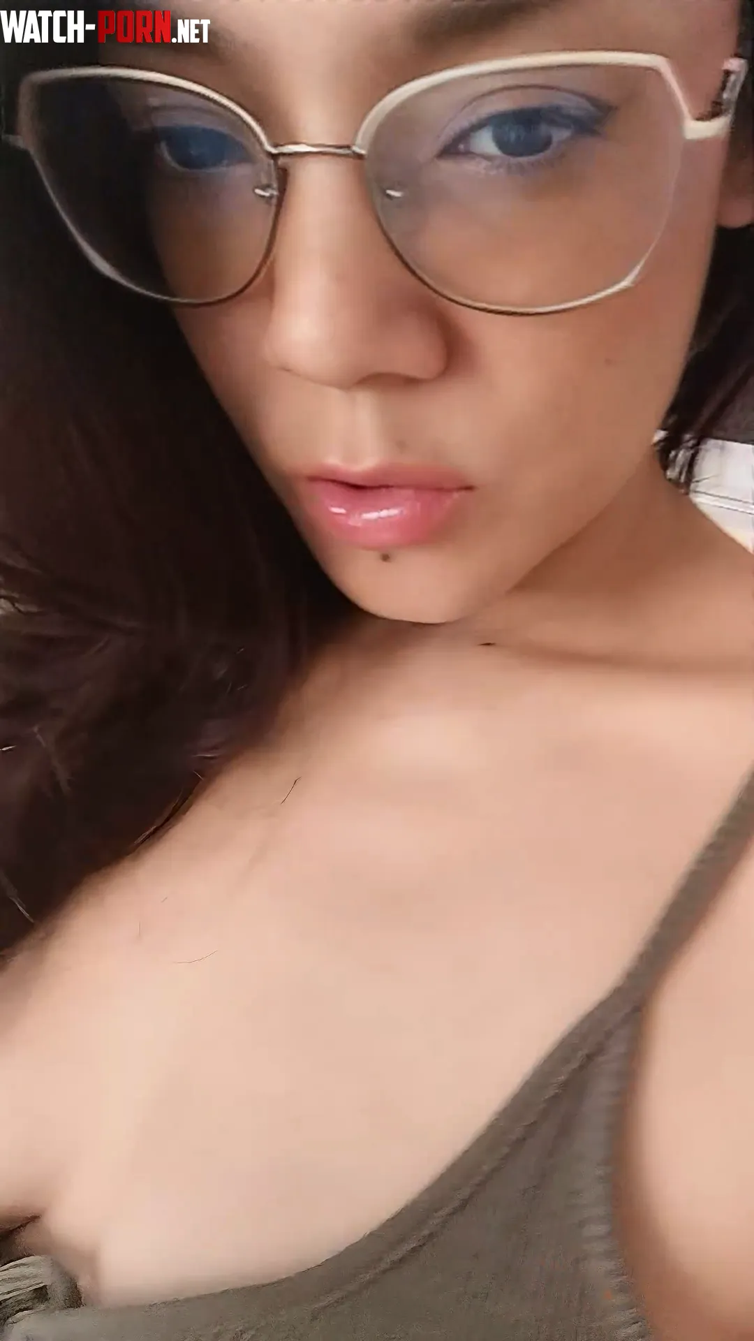 Latina Brunette just taking selfies today by BRO_0_0