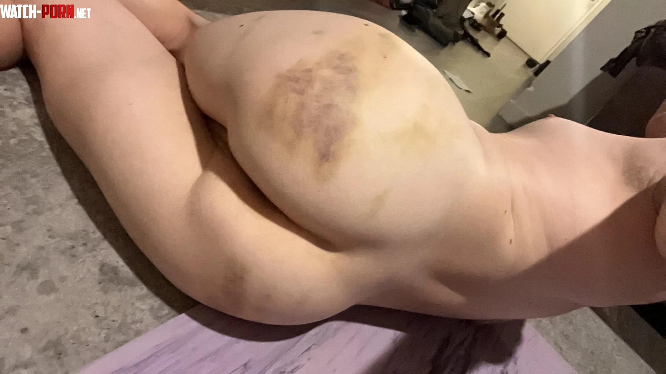 TW First time getting properly smacked  by thinkingkinky