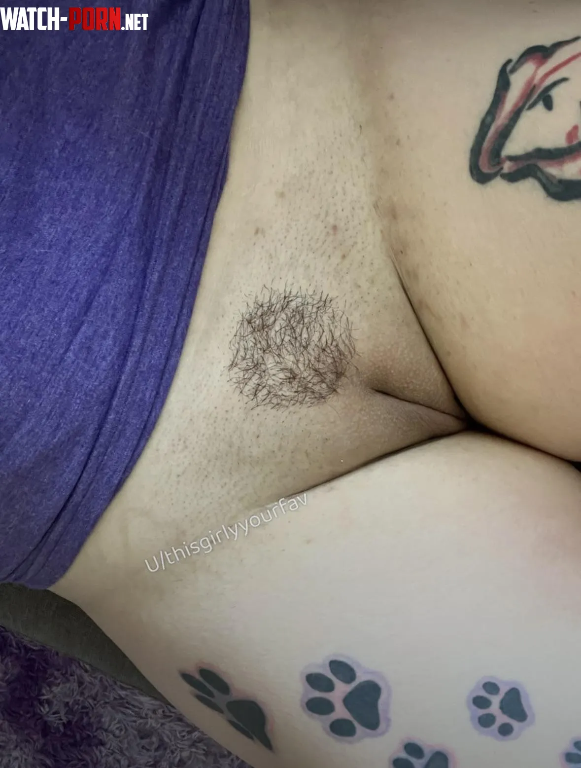 Perfect spot for you to aim your load on my pussy by Thisgirlyyourfav