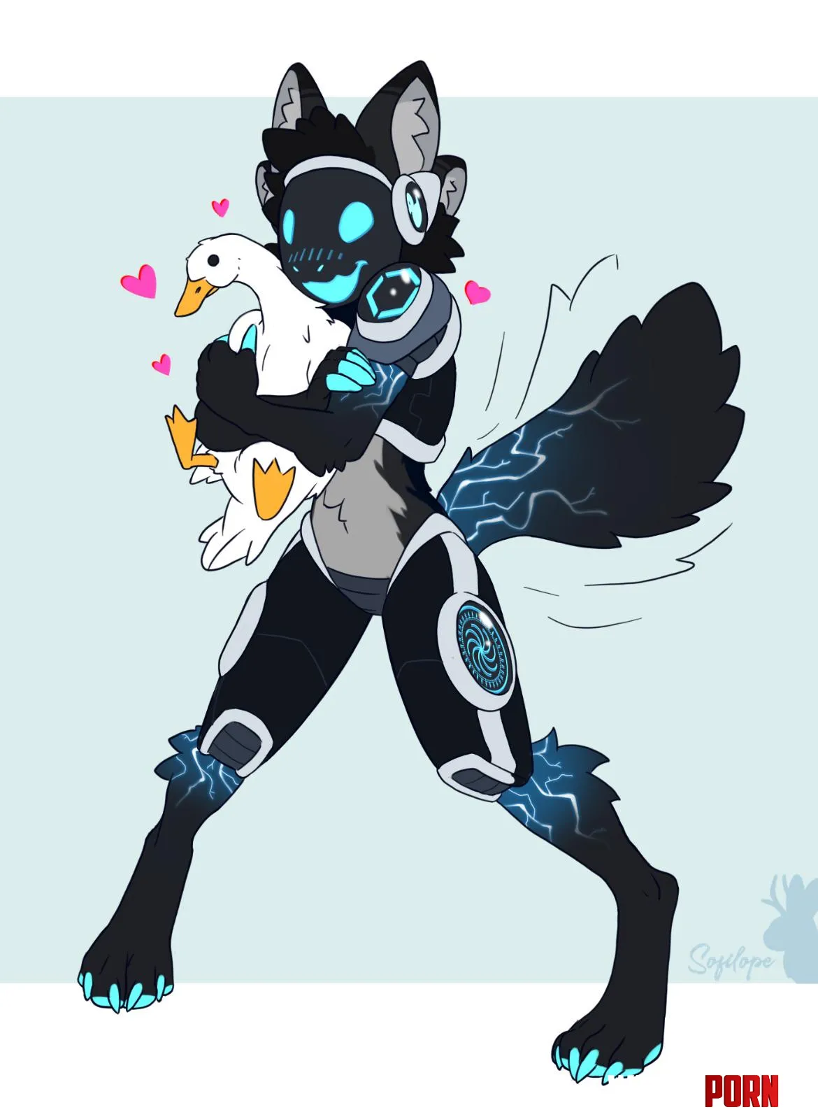 Ventile and his duckart by me by sofilope