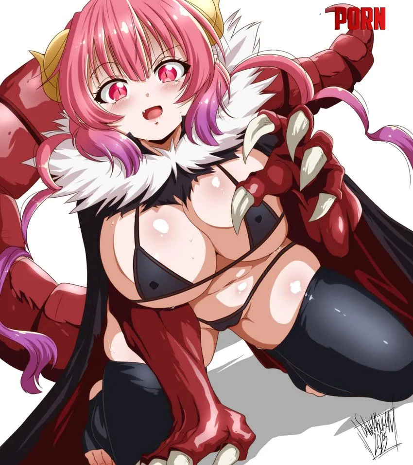 Ilulu danmakuman  kobayashisan chi no maidragon by Sweaty_Entry5512