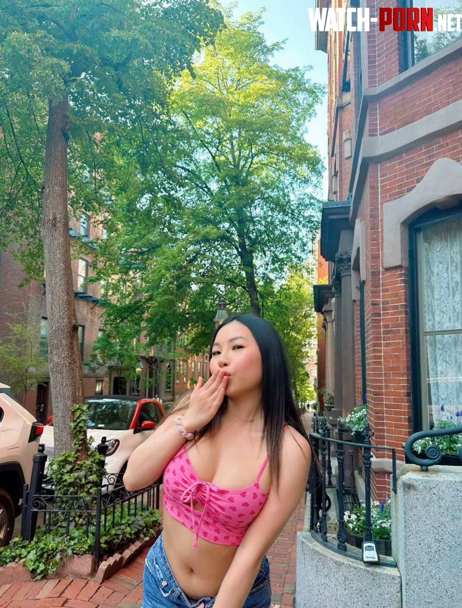 Felt cute in my pink crop top by Able_Appearance_5806