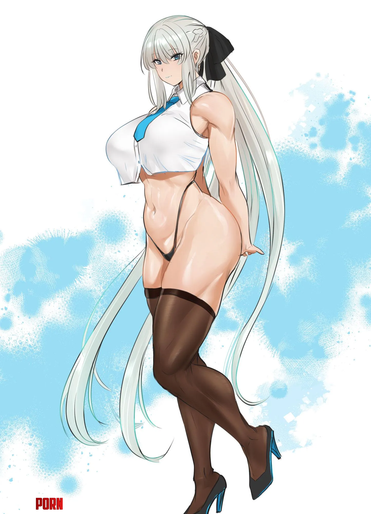 Morgan forgot her skirt Koucha Indian FateGrand Order by llamanatee