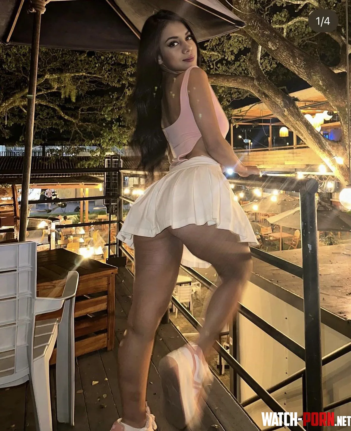Should have bent over a little more hehe by NataleeCutee