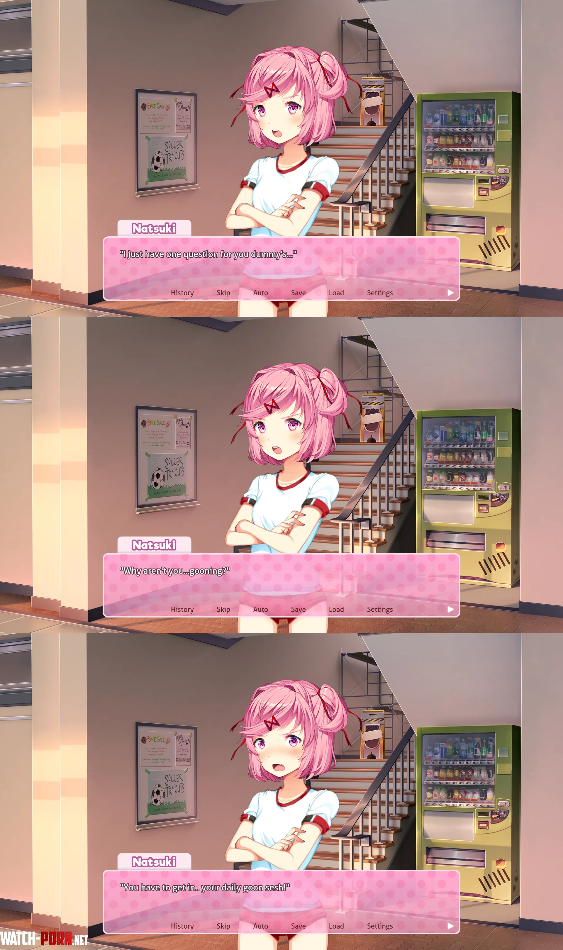 Natsuki suspects you arent gooning made by me by DannyYTee