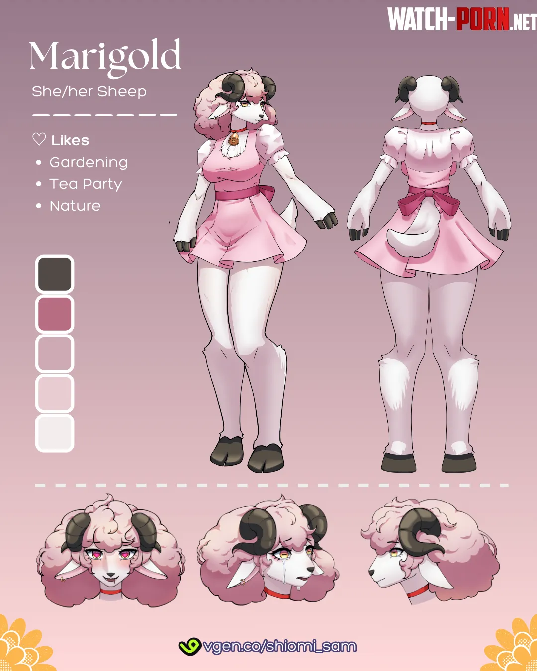Just Finished one of my OC sheet Art by me by Pasifika__