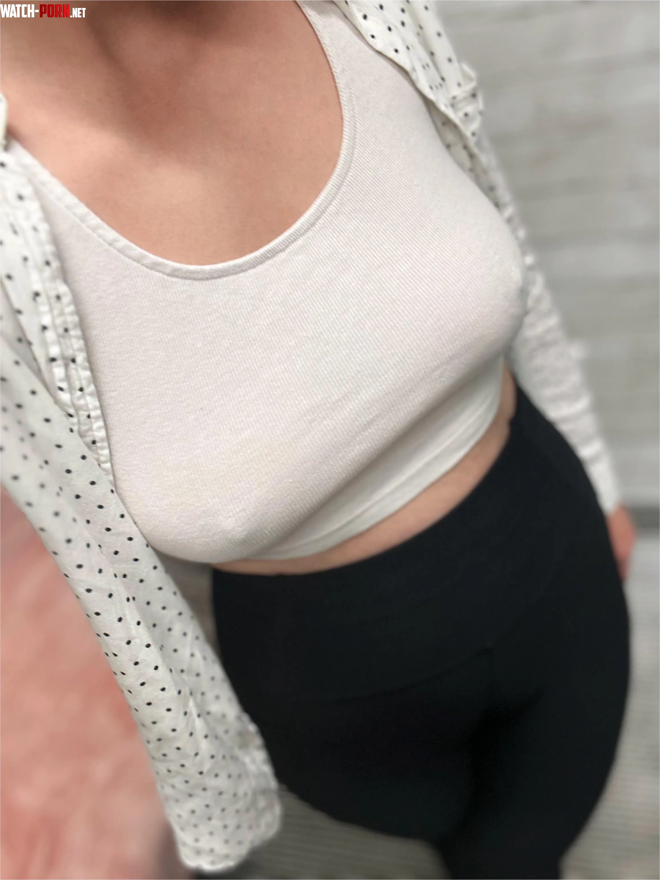 Perfectly braless at attention by Lena_Vaughn