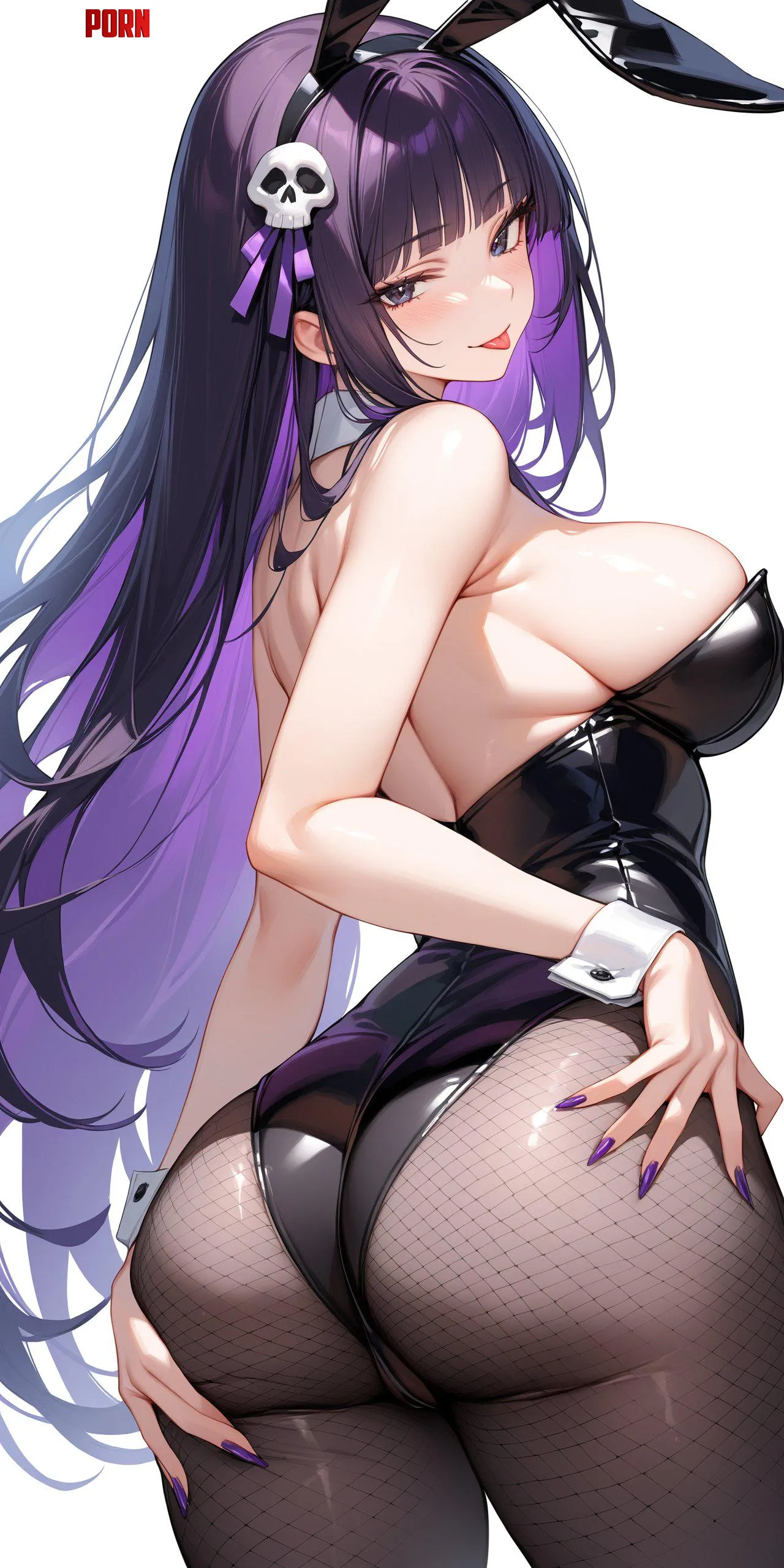 Goth Bunny Girl  by CheetahSperm18