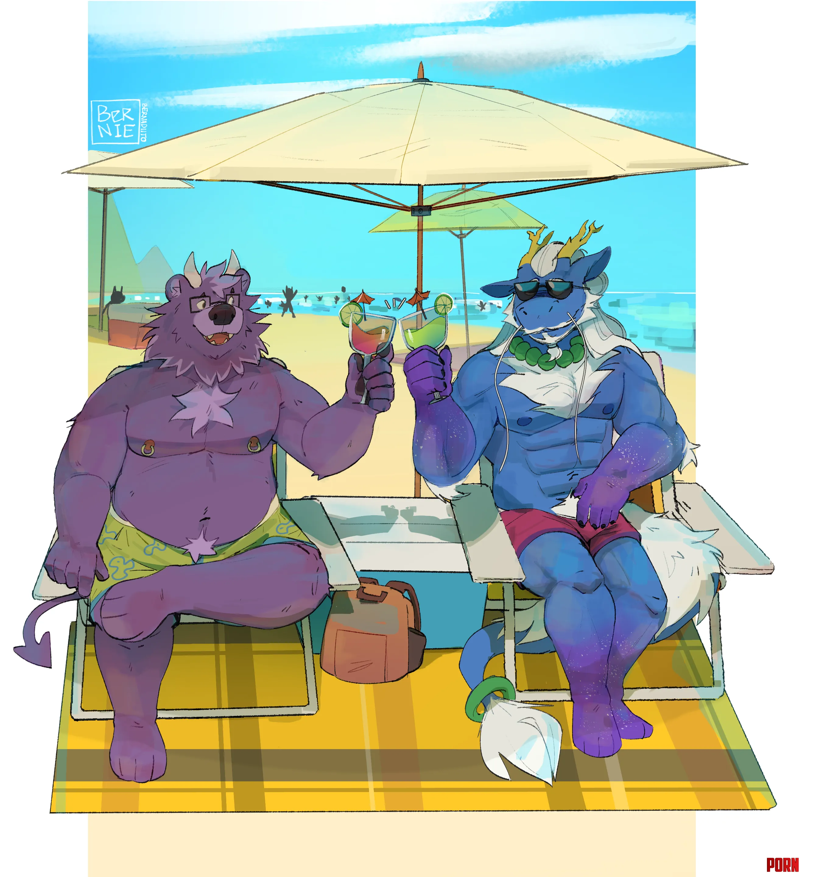 Me and my bestie at the beach by Bernardiito by Euroblitz
