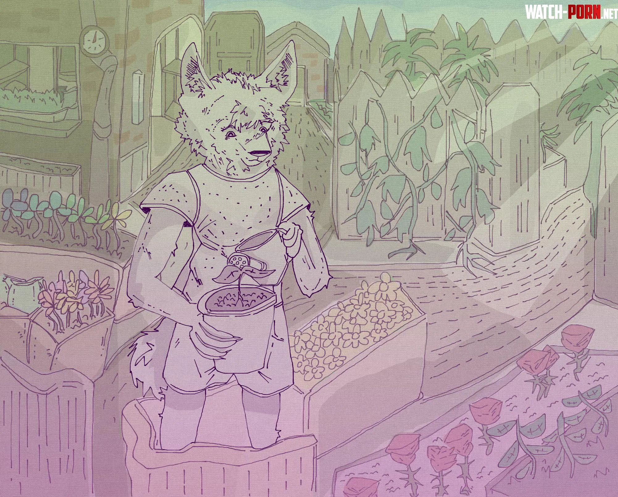 garden by KemofureScarlet