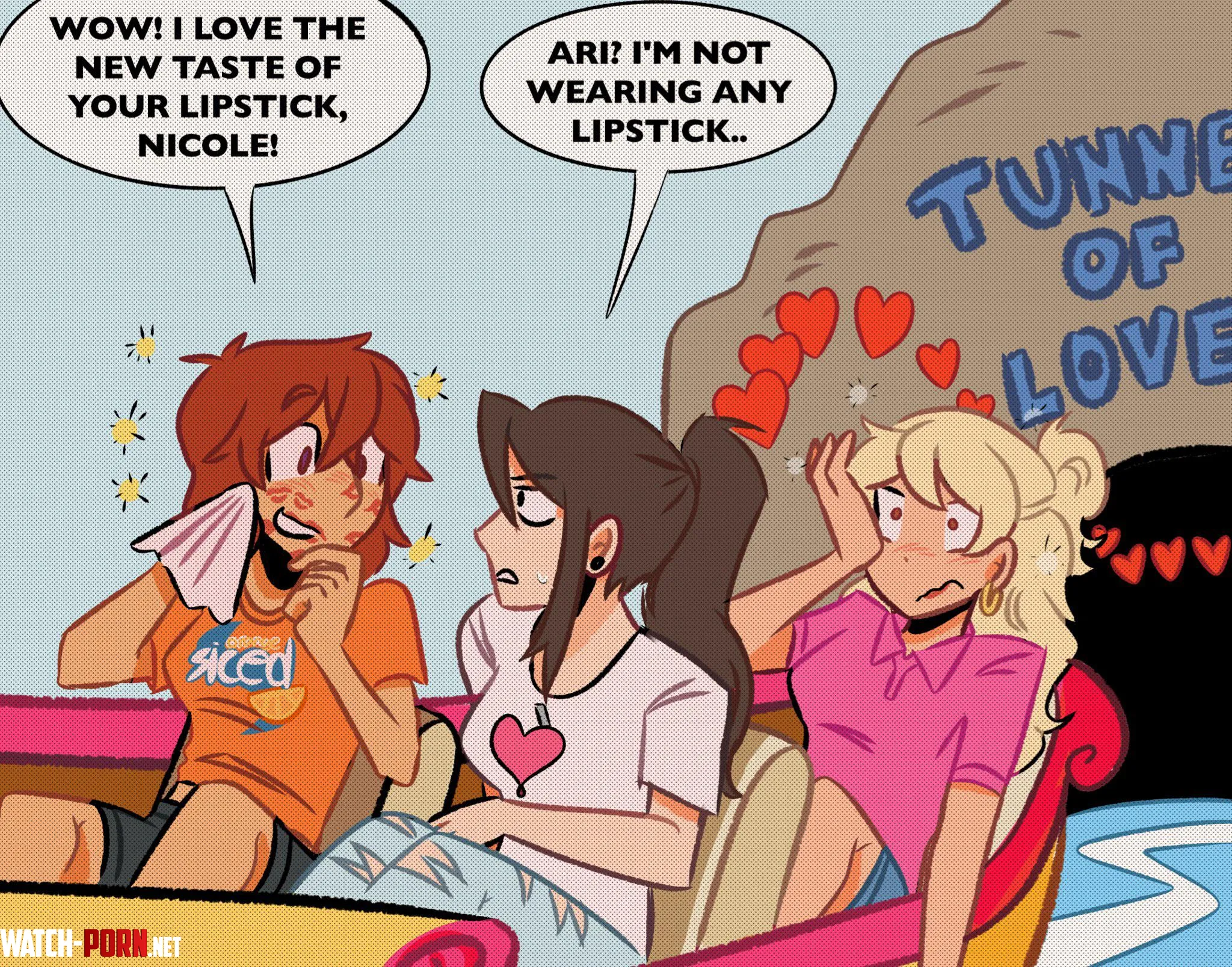 Nicole isnt the one wearing lipstick earth2yume Class of 09 by MillionHypotheses
