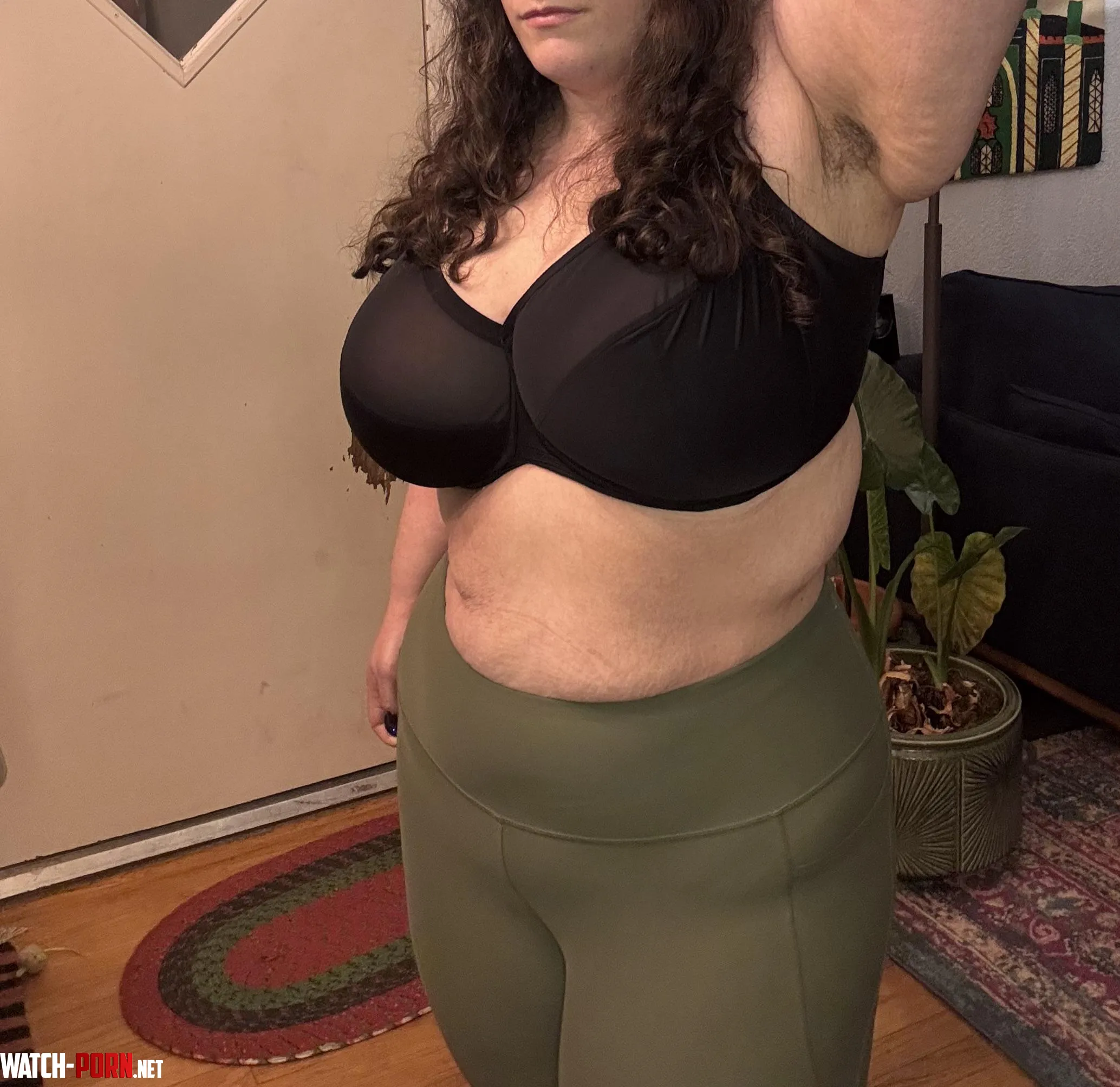 Hairy armpits are better when coupled with big tits by bbwjewishprincess