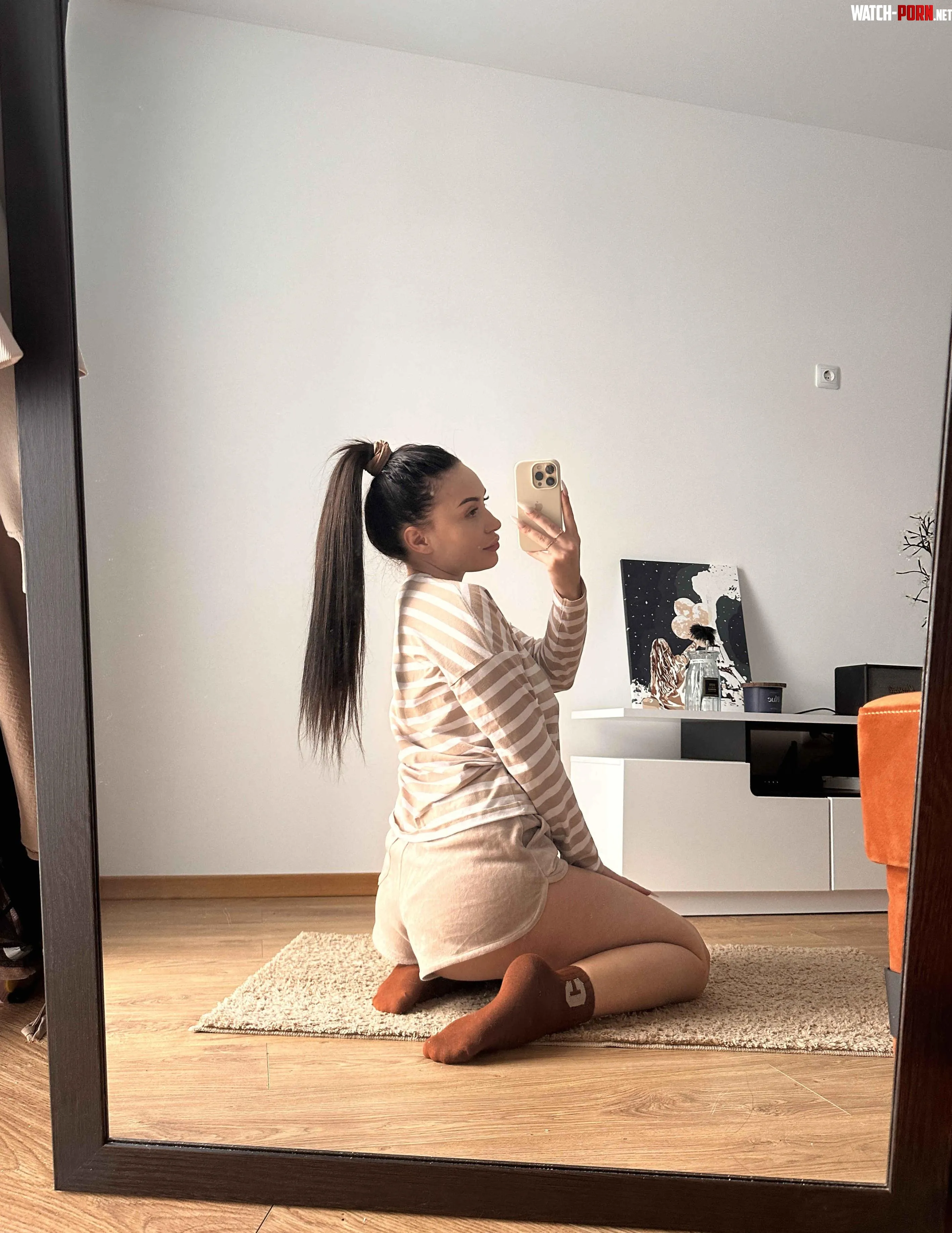 Interesting angle for the selfies Im sending you by BeautifulDolphinn