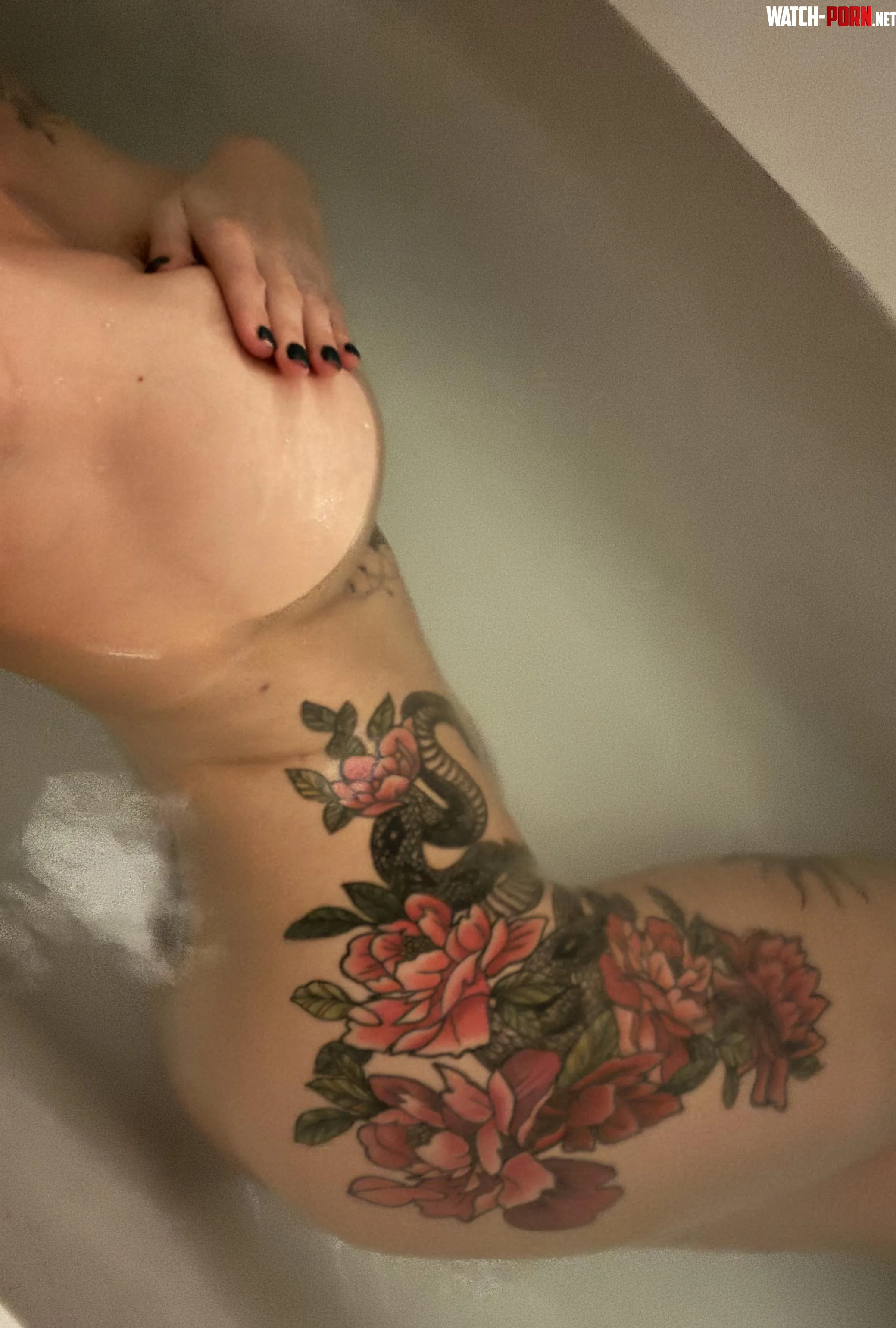This bath would be hotter with you in it with me  by xobellabellini