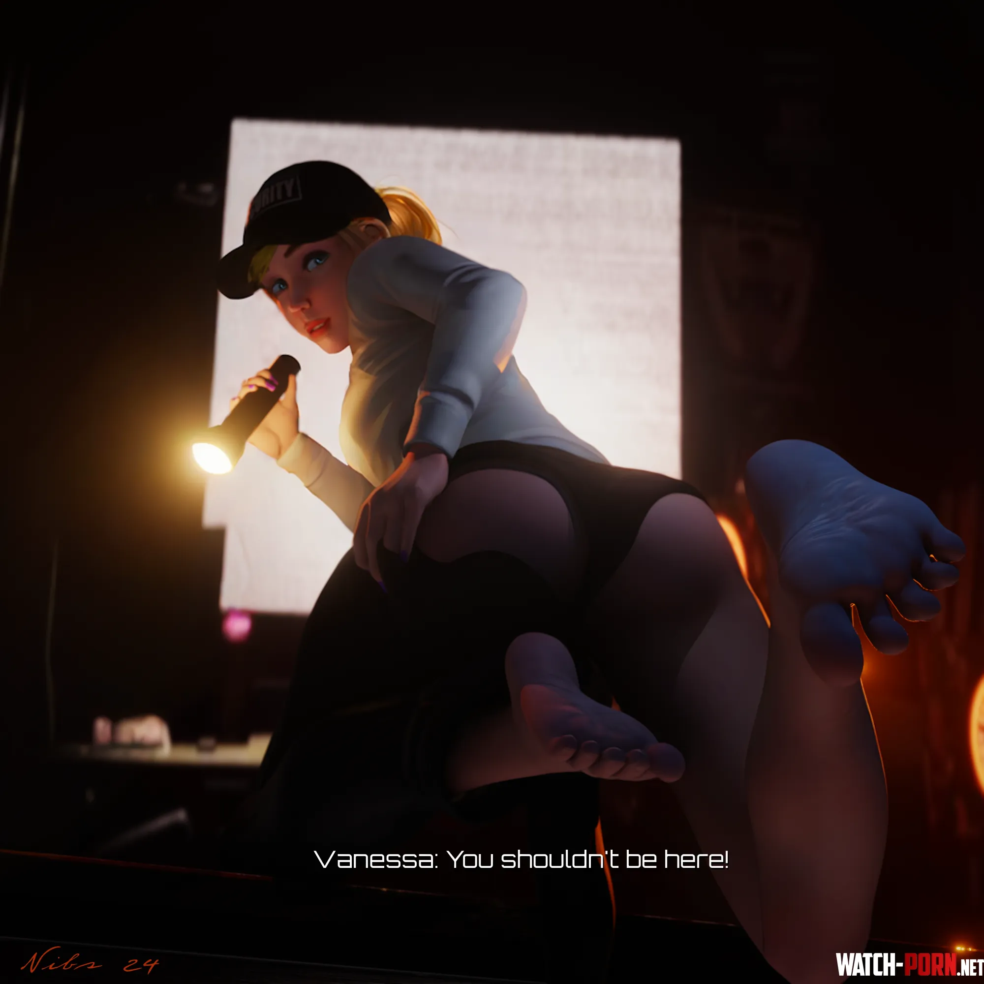 Rework Vanessa Nibs3D Five Nights at Freddys Security Breach by Nibs3d