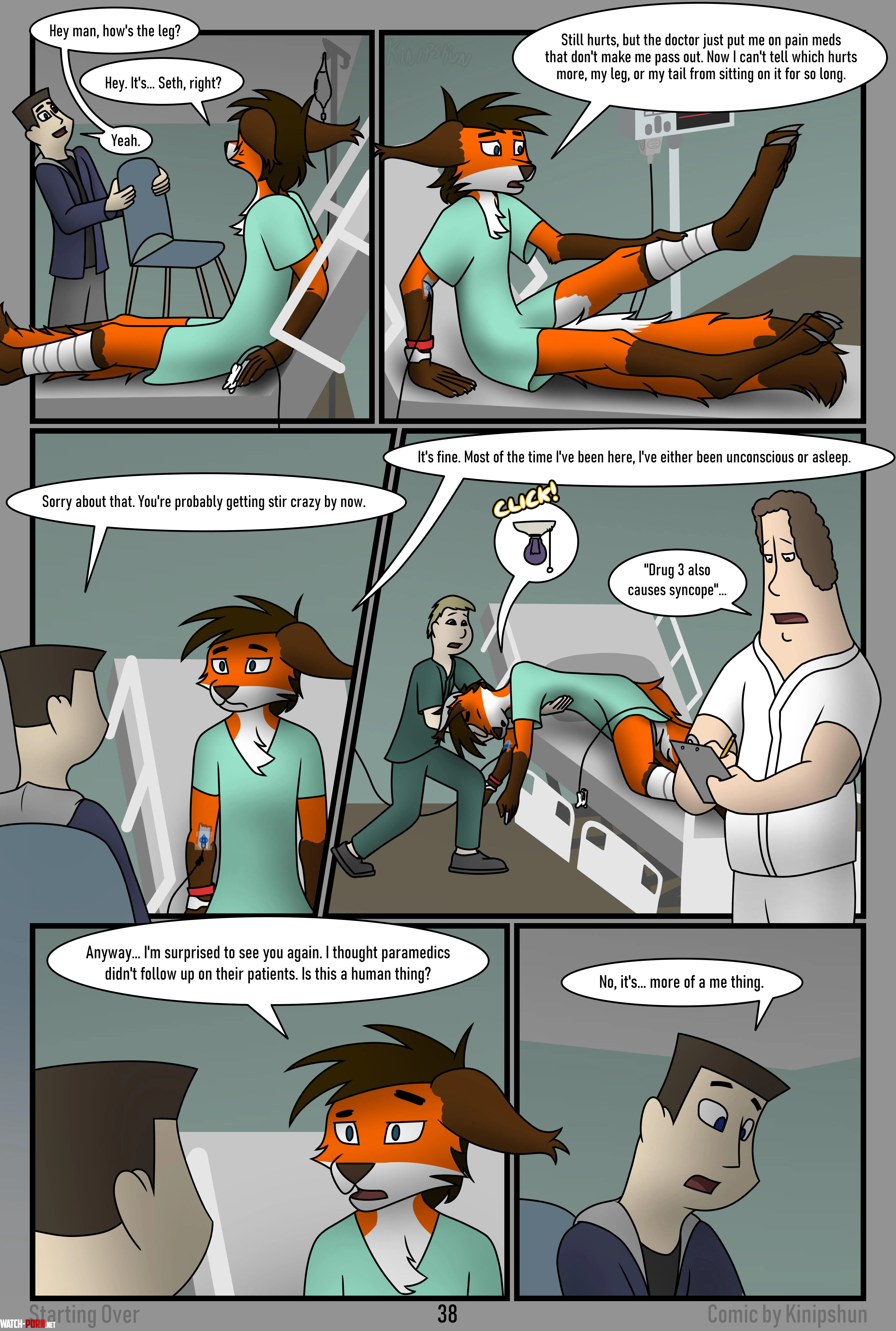 Page 38 of my comic is now available Link in comments by Kinipshun