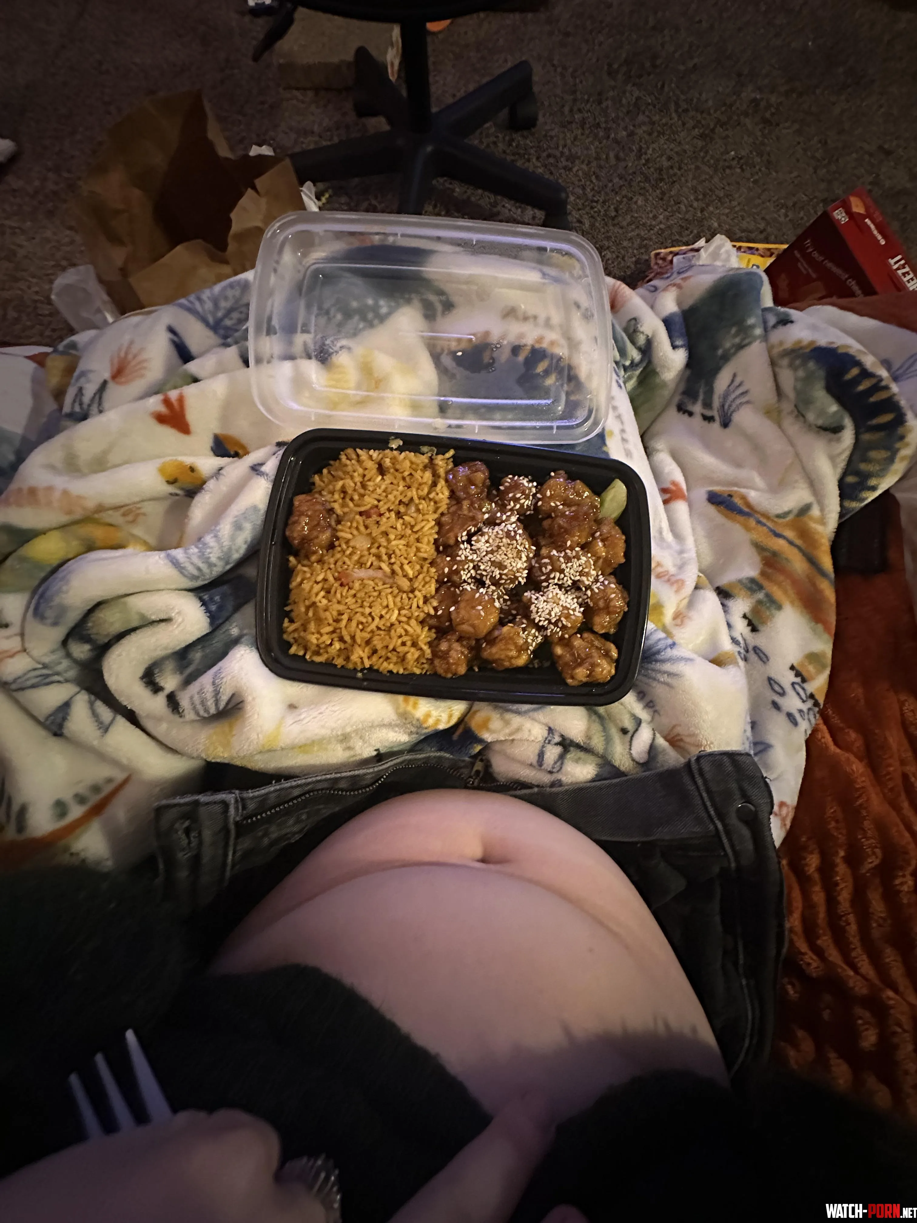 Been eating good again  by CornStarRivera