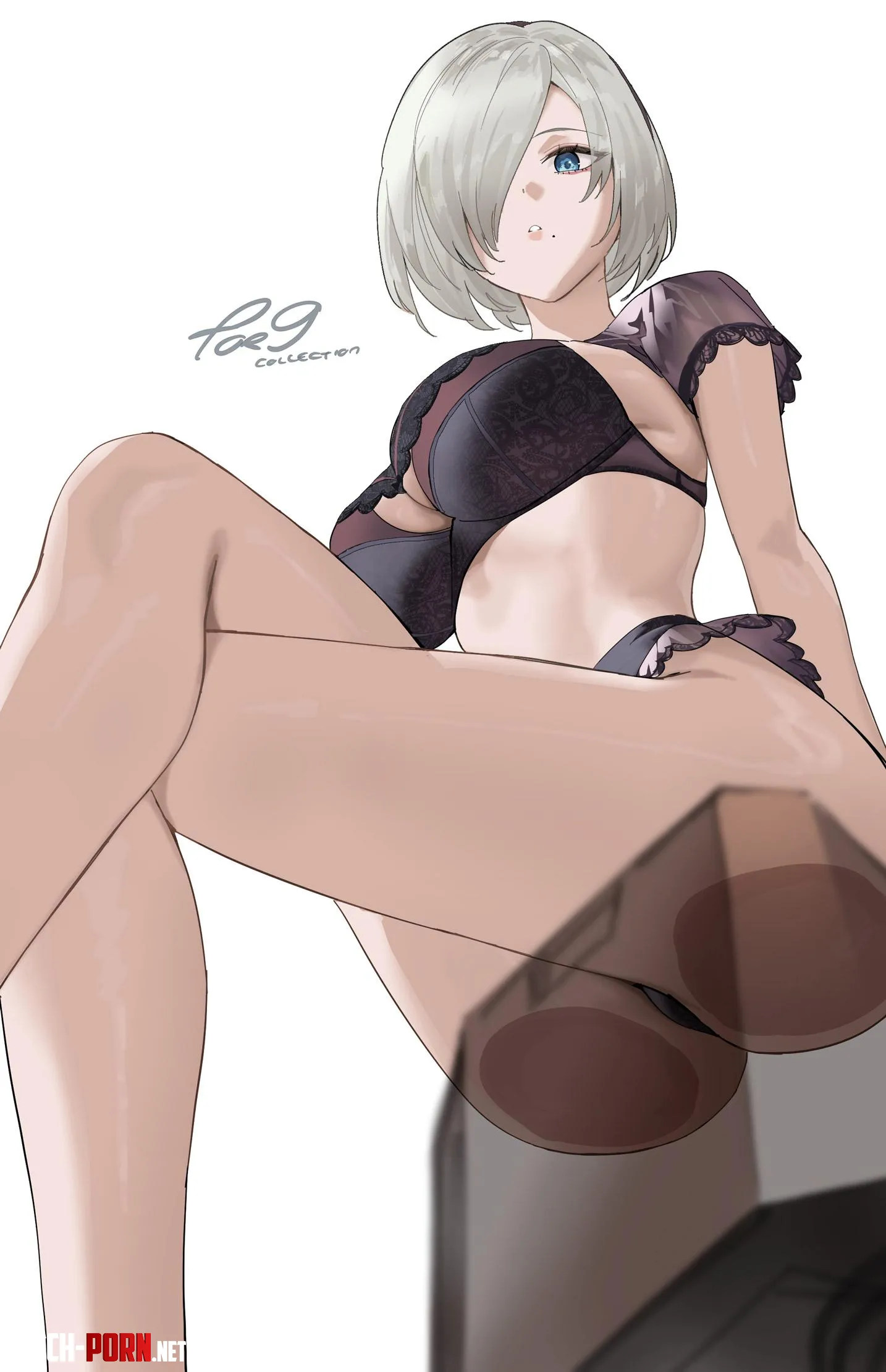 2B on the Glass by Salmon88 by CheetahSperm18