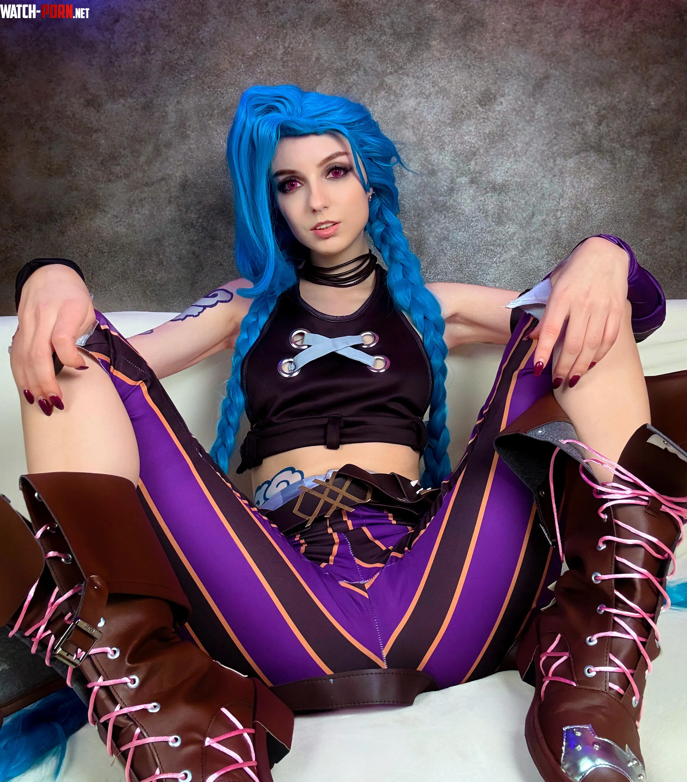Jinx Arcane and Lina Moore by DepravedPuss