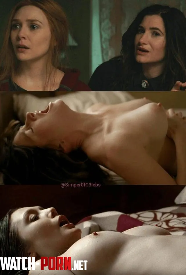 Kathryn Hahn and Elizabeth Olsen have to be the witches with the best boobs by here2wastemytim3