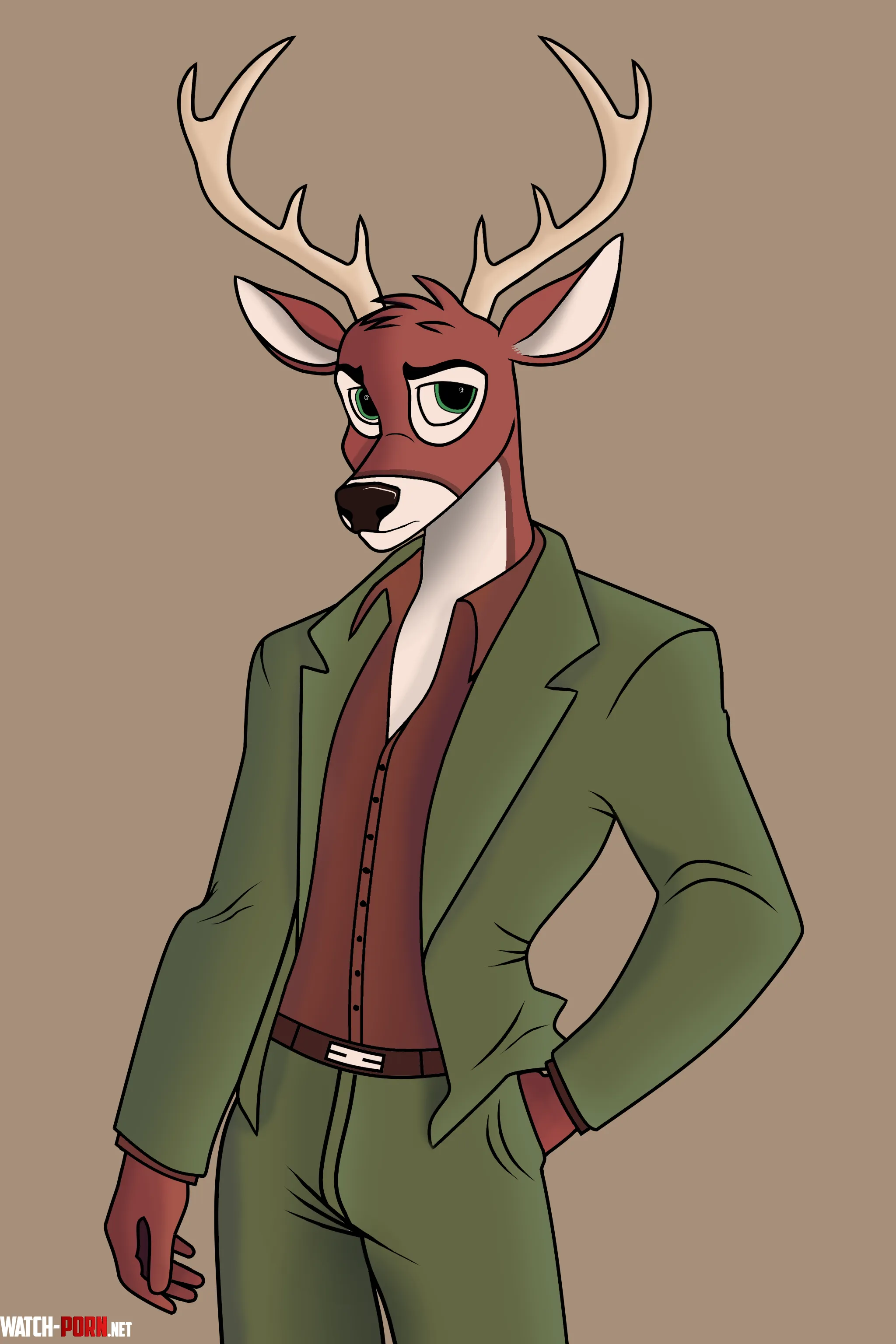 This deer  by Sphere_Deer