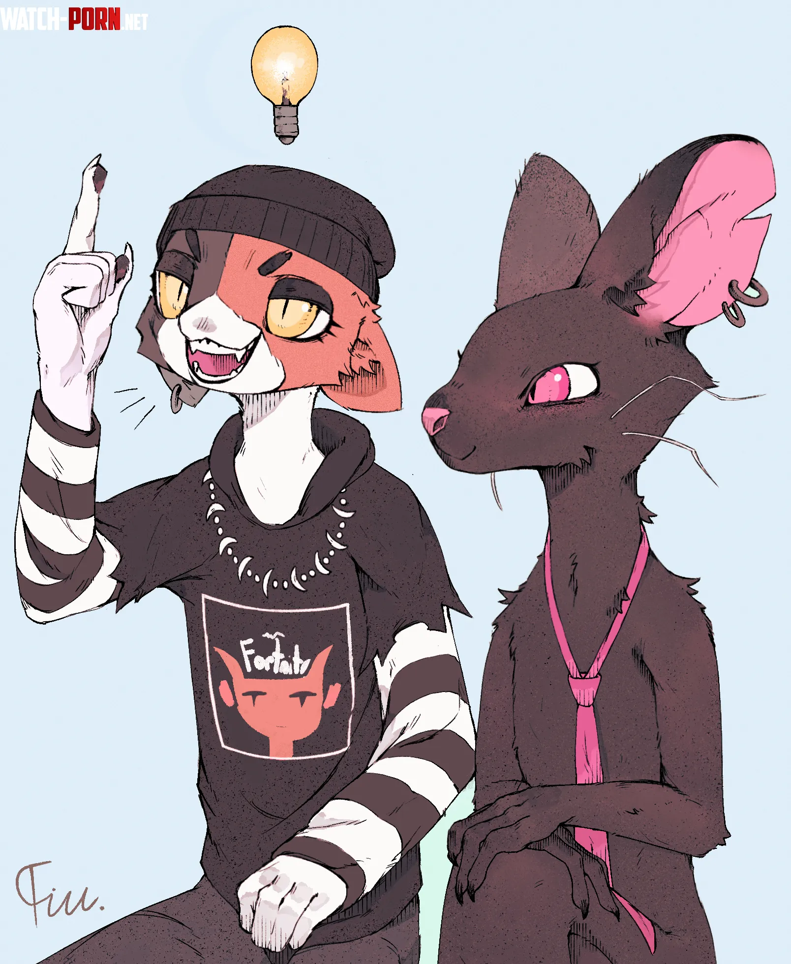 Meowskulls and Vermina Art by me 3 by Fizzy-Floof