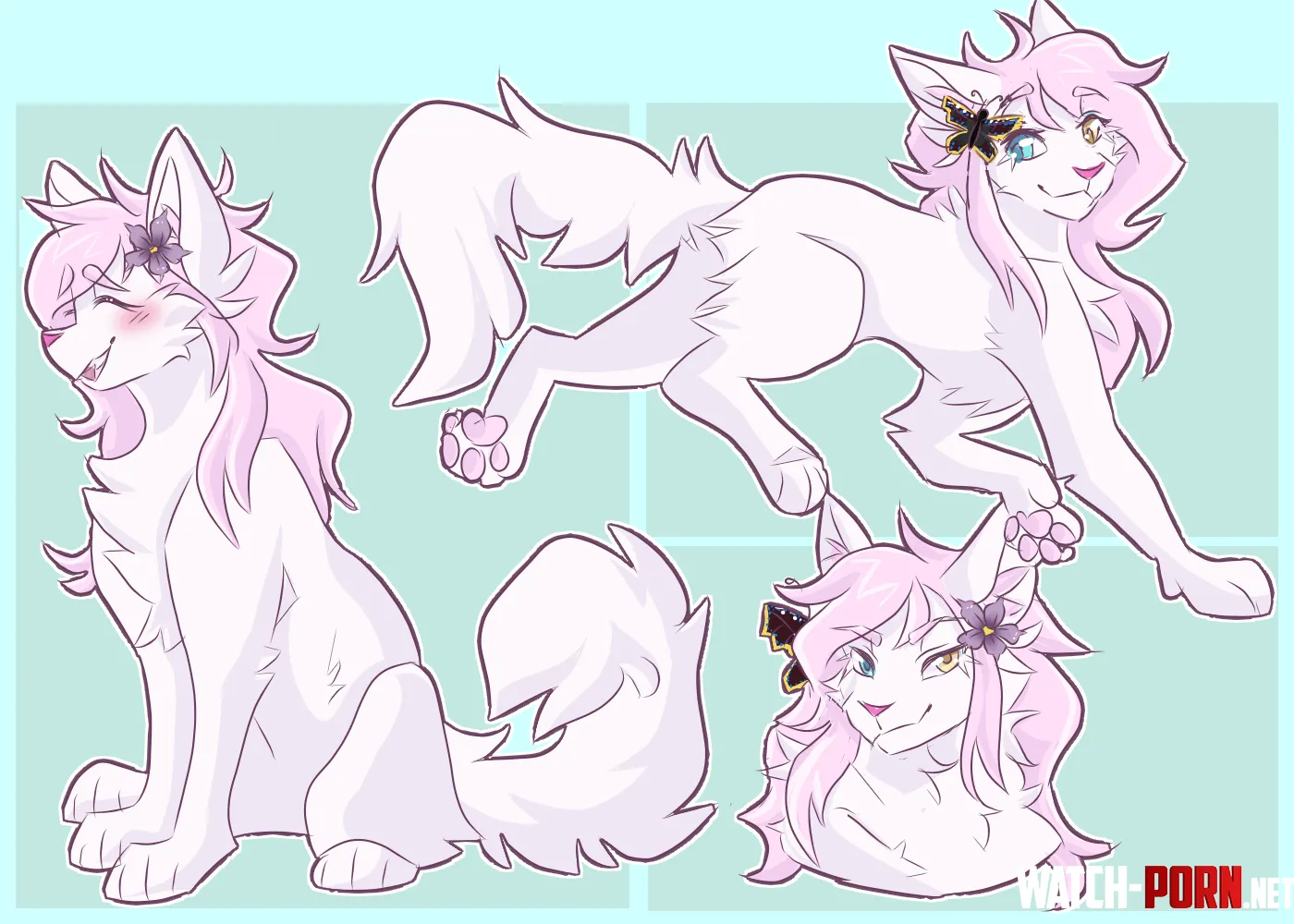 ref sheet com art by me by ahxyll