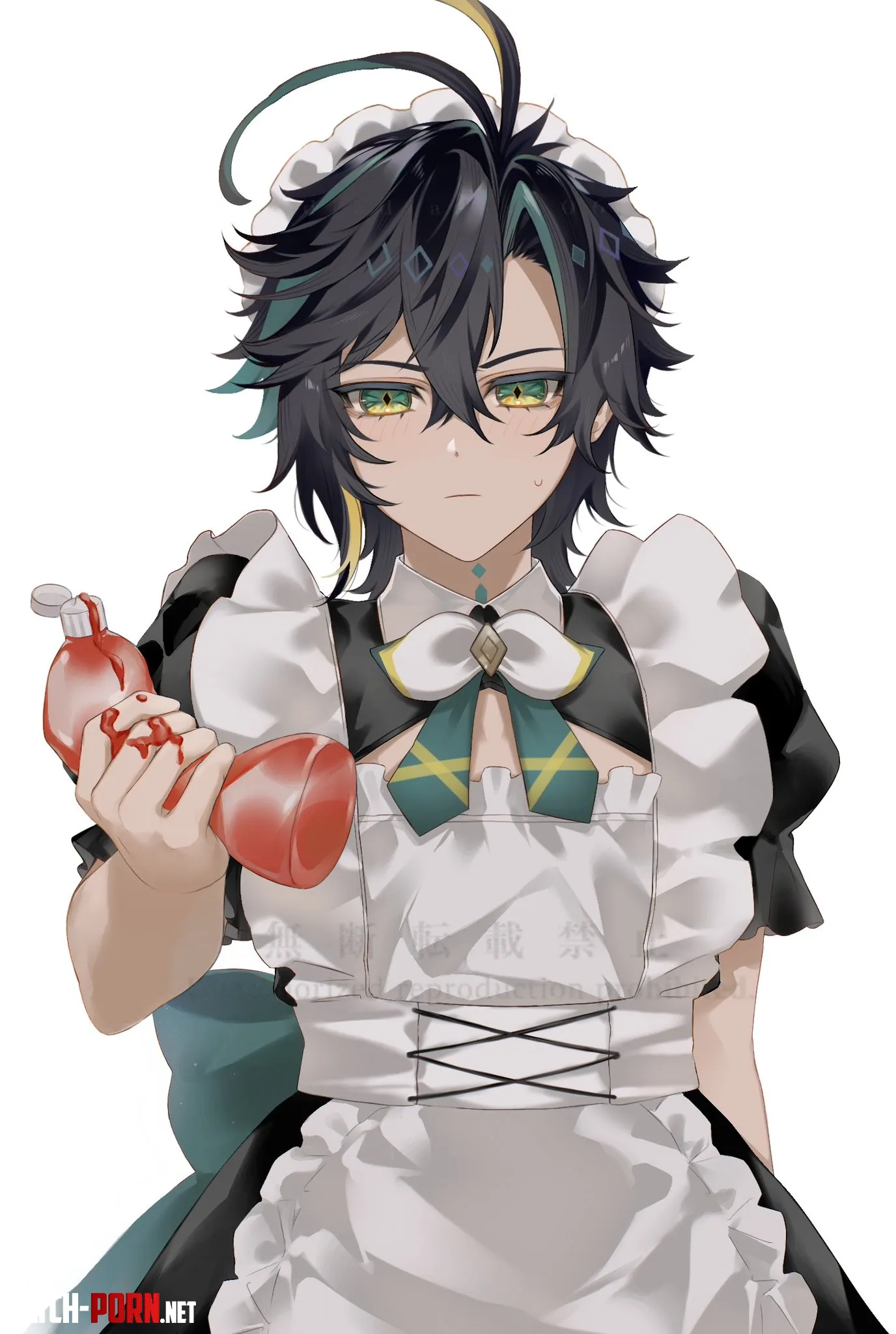 Not amused maid by pedoro_pedoro