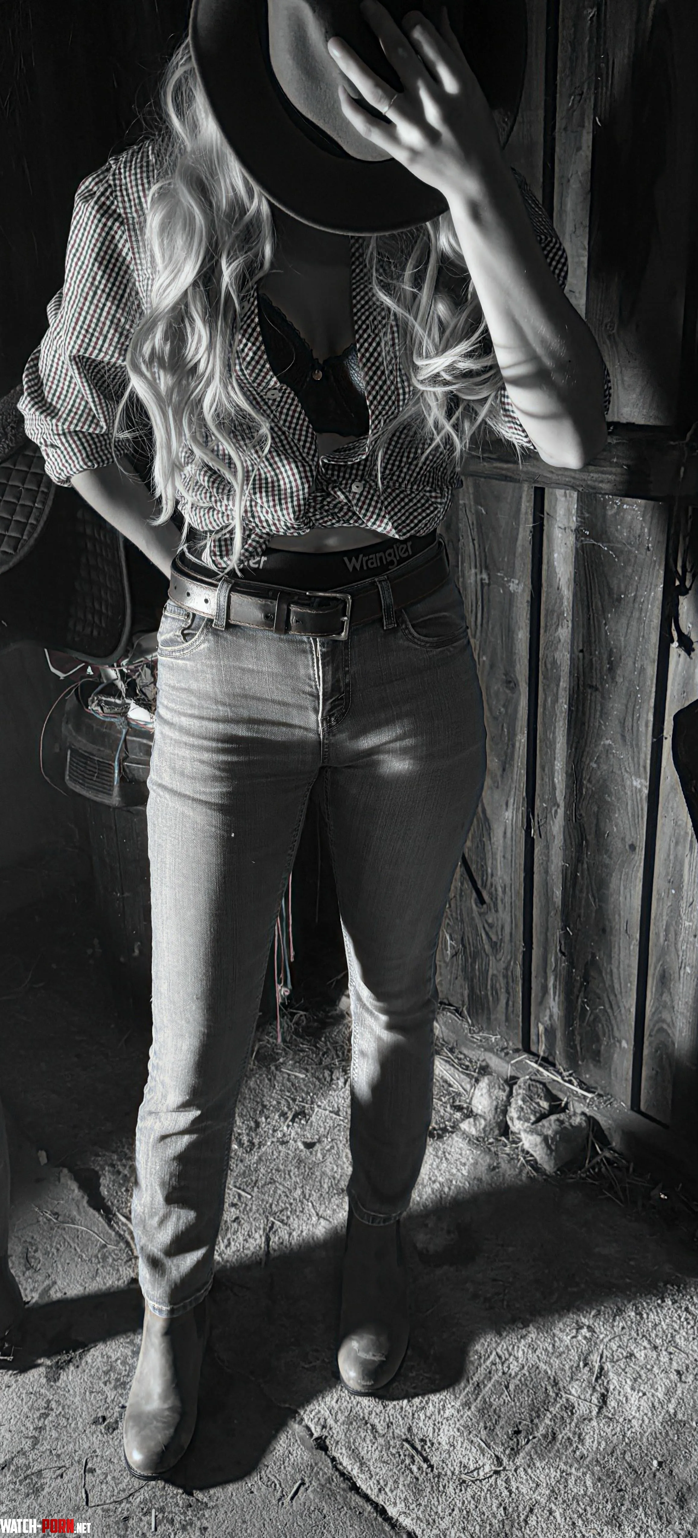 Just thinking in the barn  by Britneymorgan88