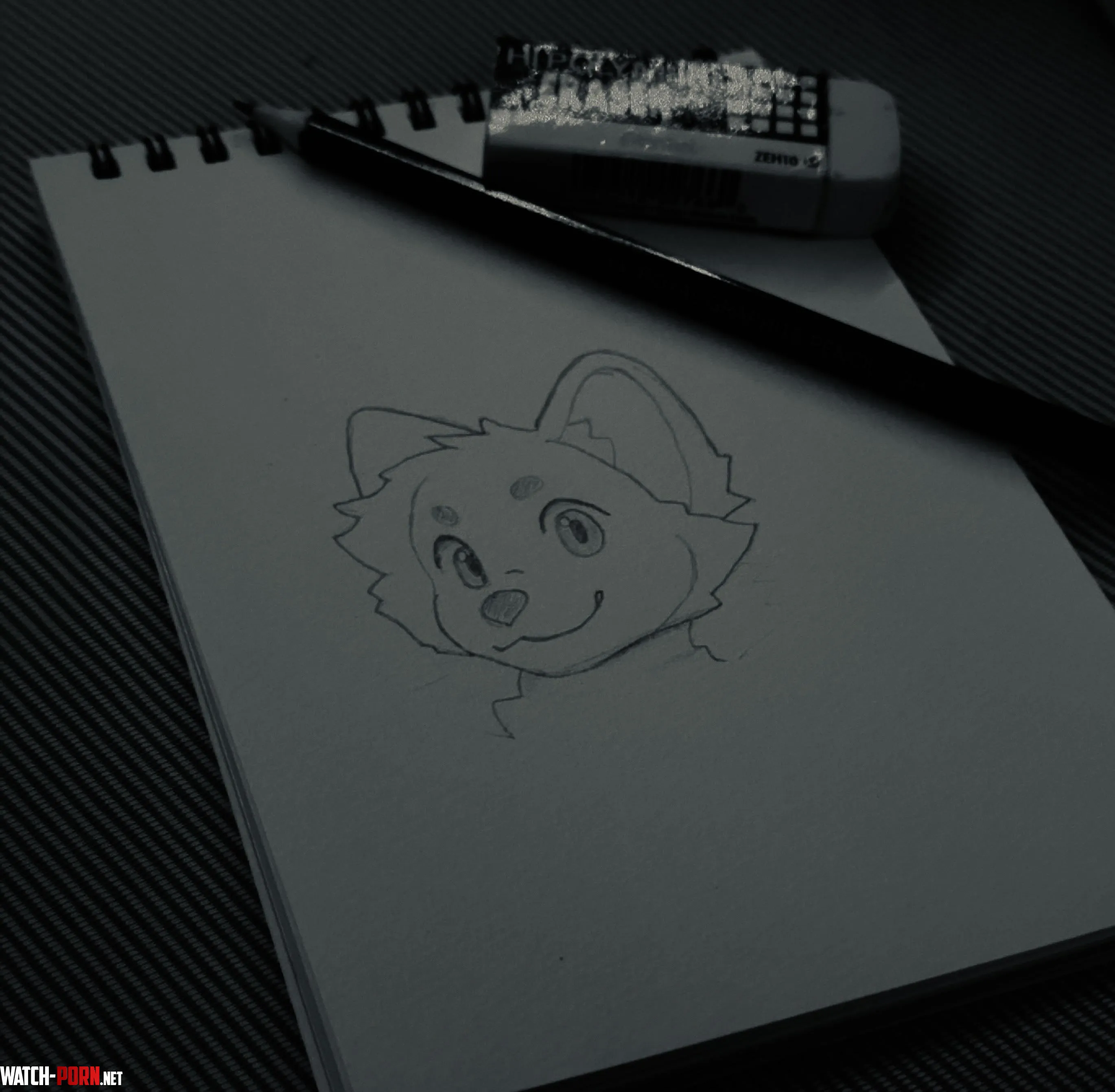 small doodle before finals tmrw lt3  by -FantasticFoxx-