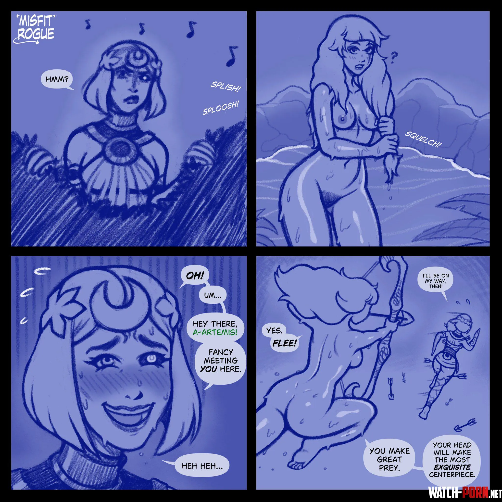 Dont spy on Artemis misfitrogue242 Hades by JaidenX_2002