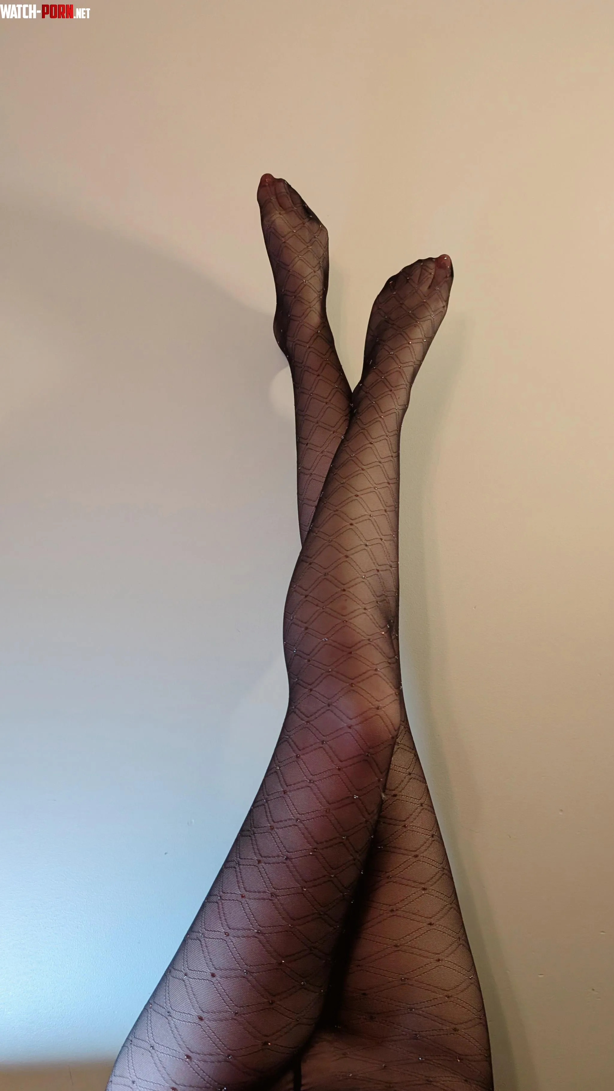 Thinking about wearing these for Xmas wdyt  by LovelyLineToes
