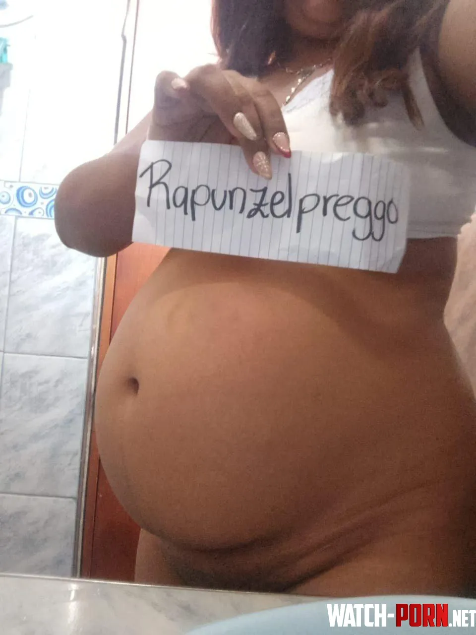 Pregnant 6 months milk by rapunzelpreggo