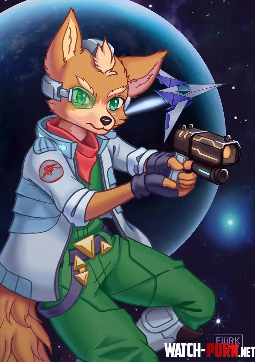 Fox McCloud Art by me by EijiRK_art