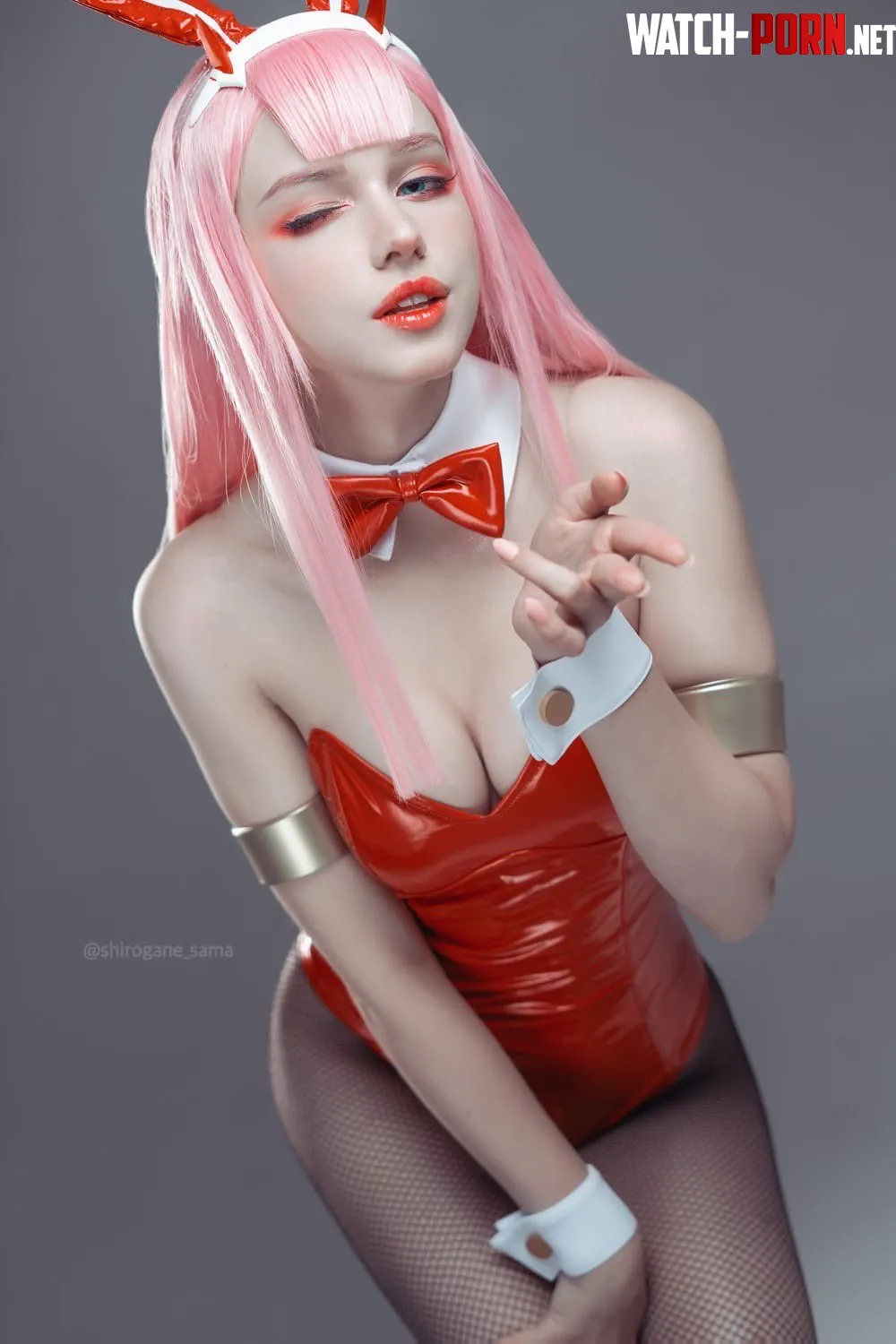 Zero Two bunny girl by Shiroganesaman by _trapd00r_