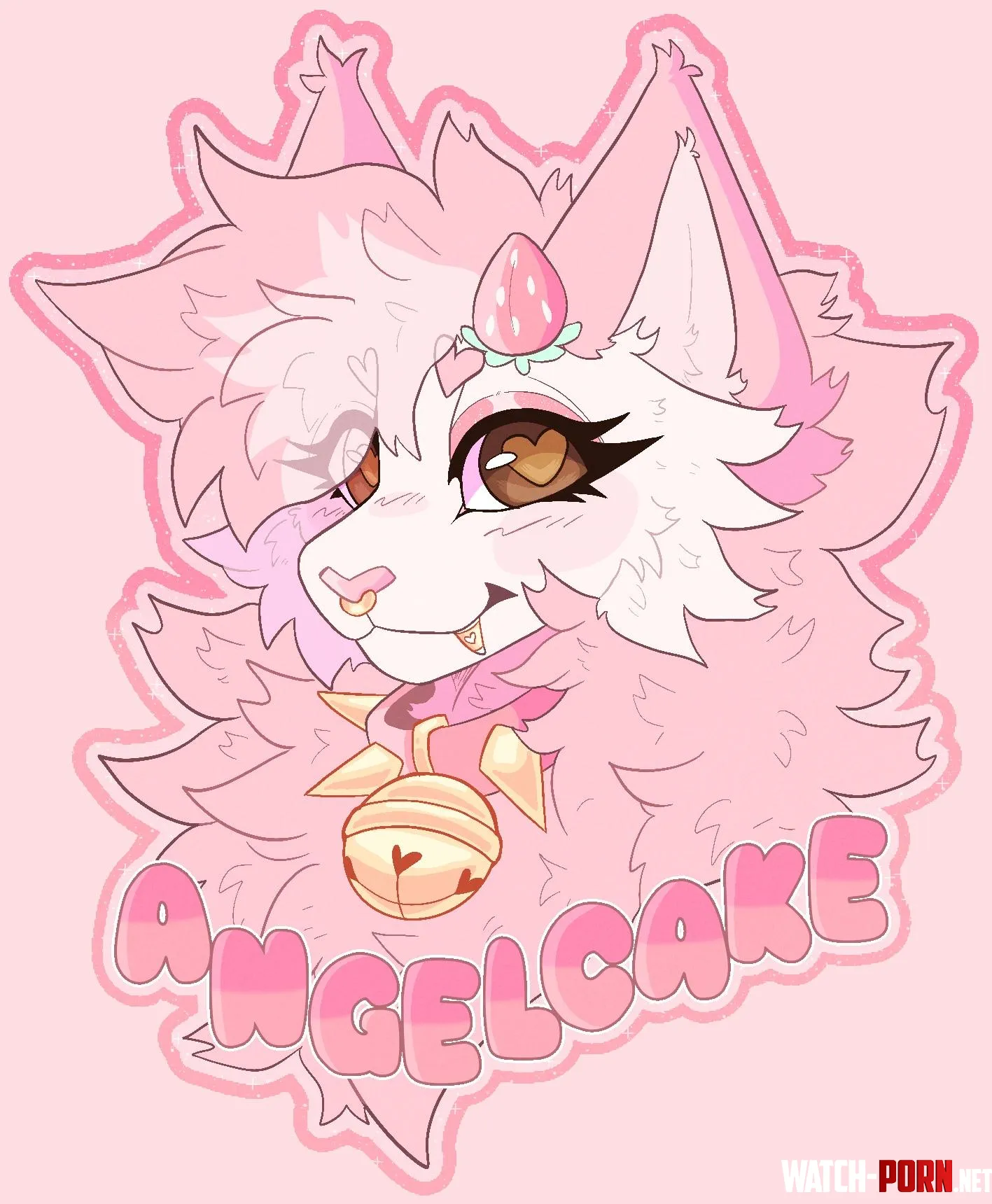 AngelCake Badge Art is by me by Neapawlitan