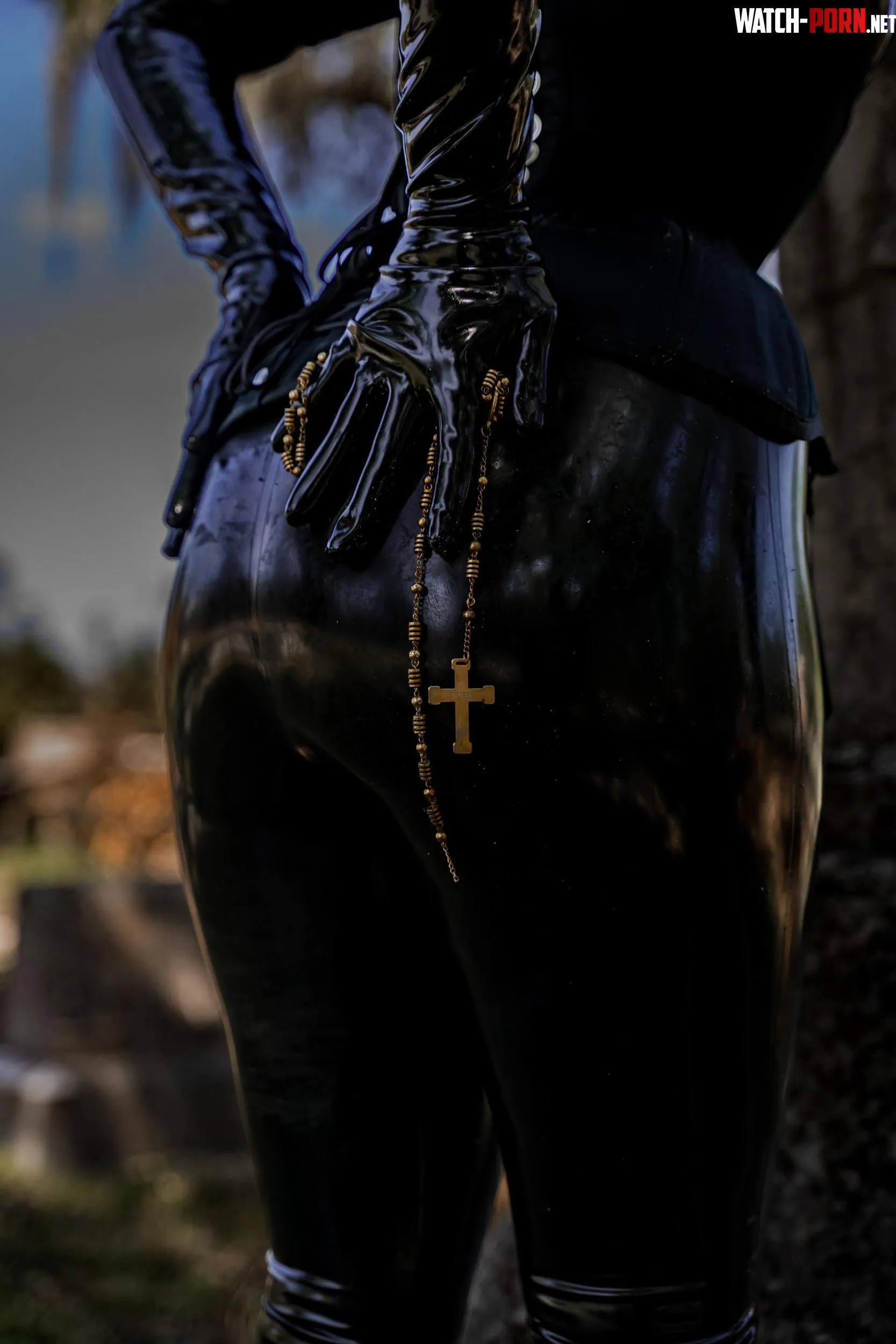 Up close shiny ass  by MistressPerpetua