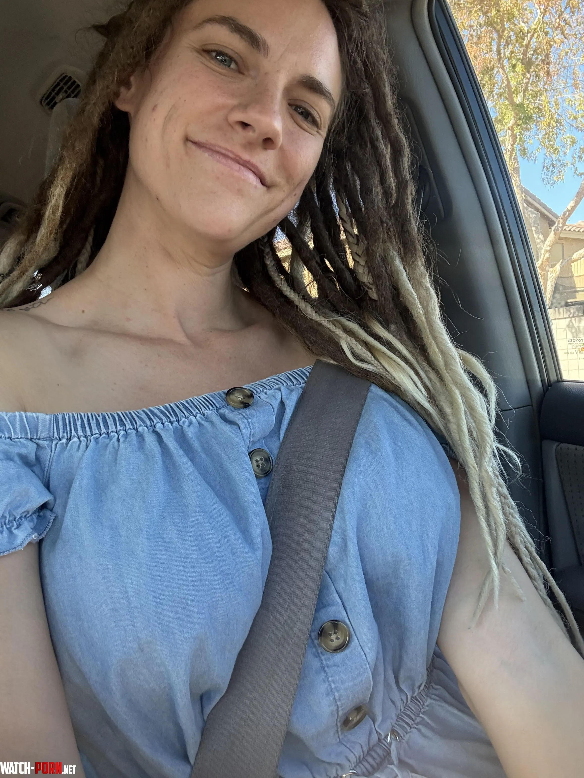 Braless minivan milf by siennajuneofficial