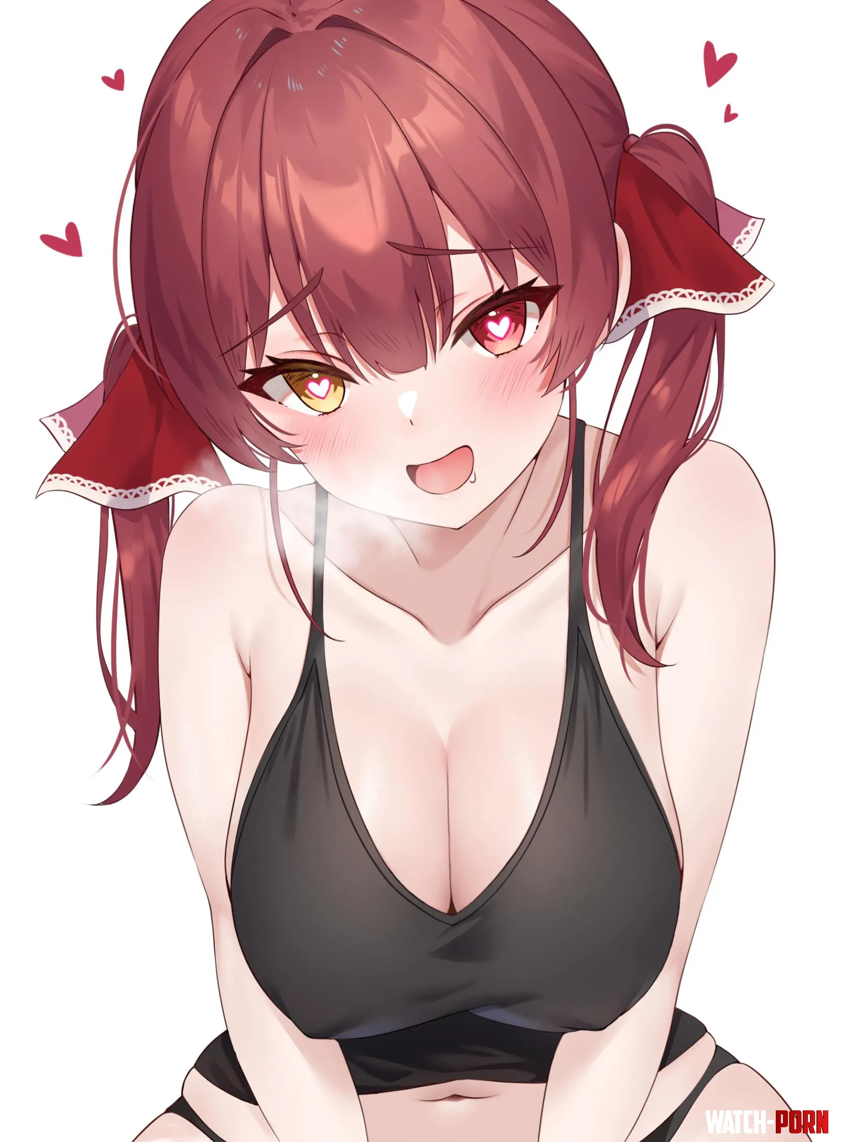 marine looking so hot in a tank top  by DesuMitsuki
