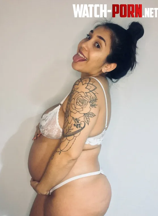 Just imagine fucking a preggo of my size  by mommysensual