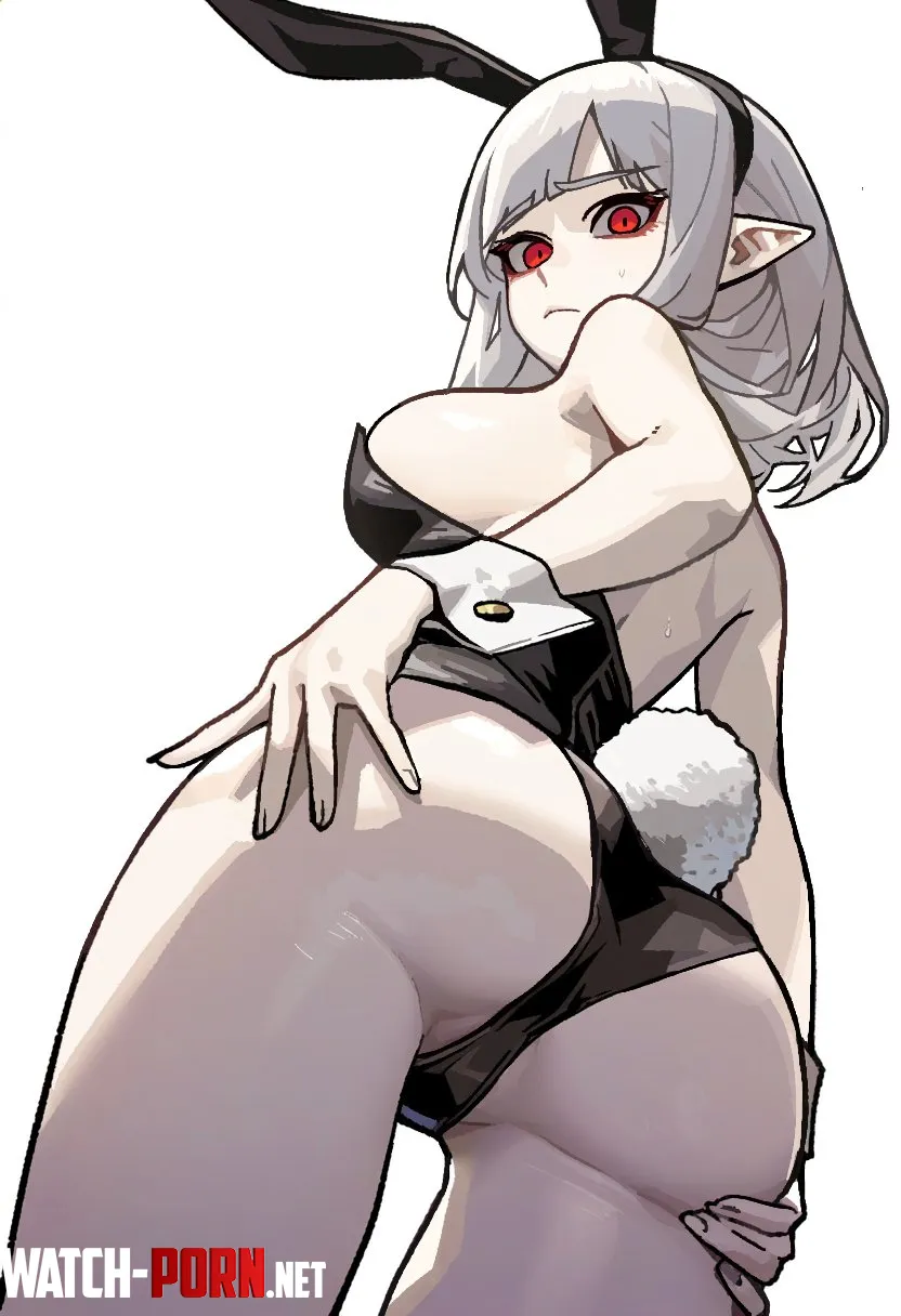 Vamp Bunny Girl Butt OC by cloudyfigma