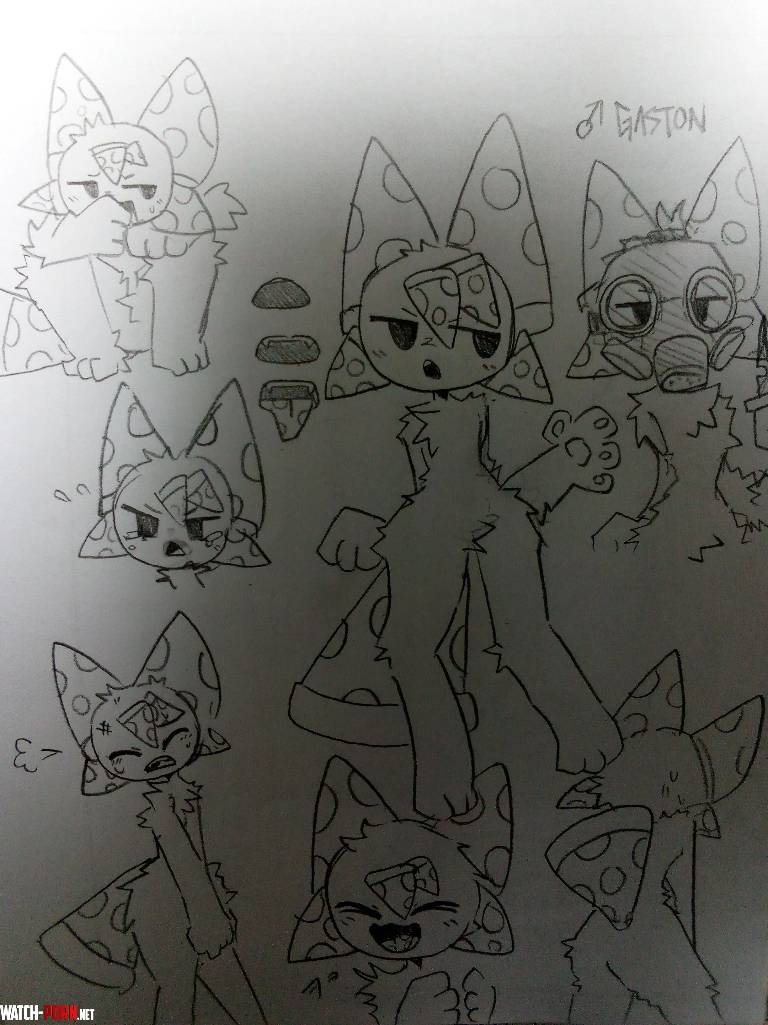 any pizza furries original art by m0sinN4gant