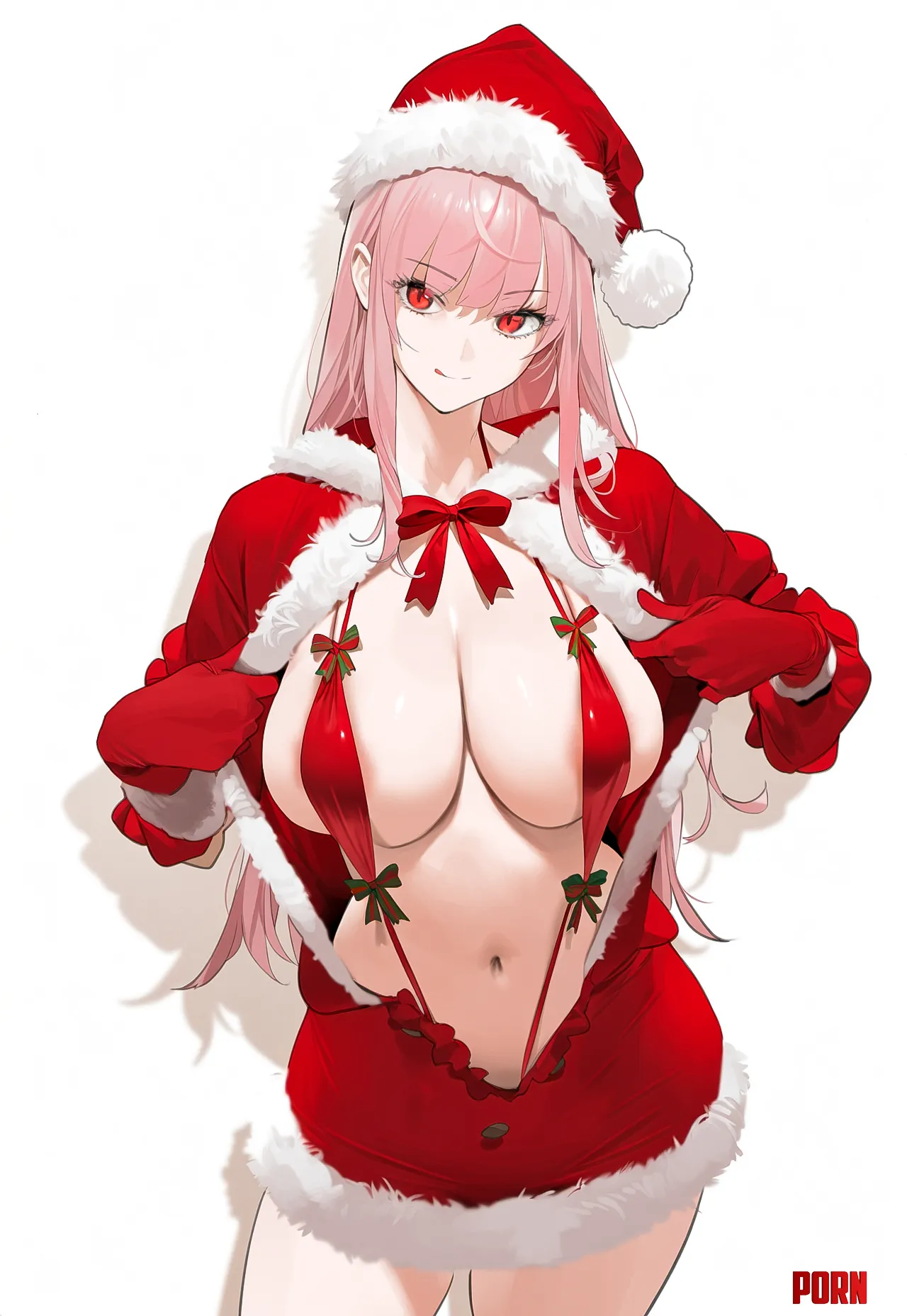 Santa Calli Hololive by CheetahSperm18
