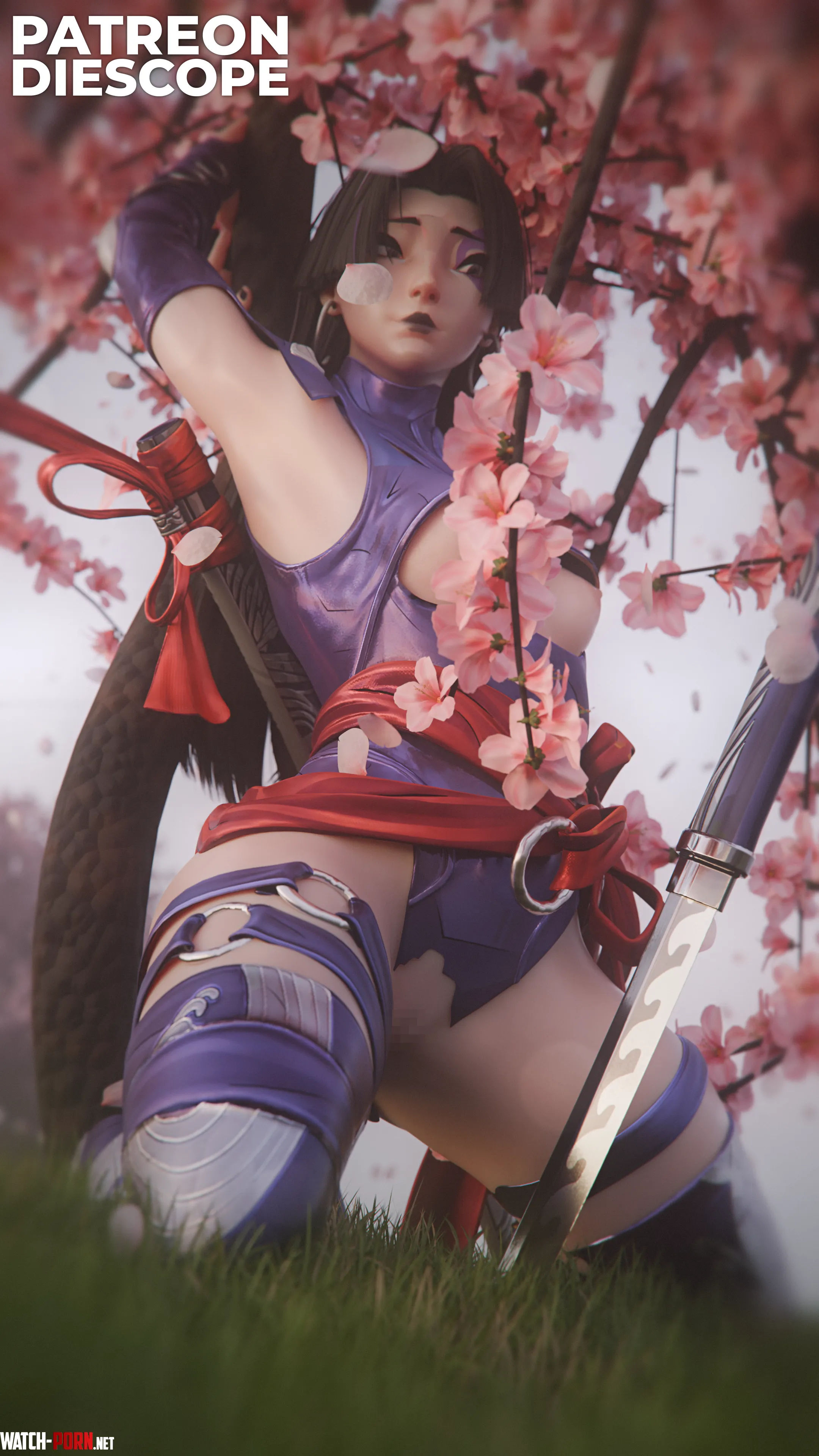 Psylocke DieScope Marvel Rivals by DieScope