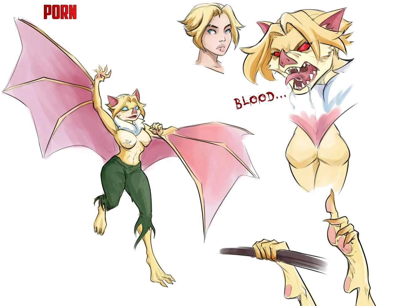 I Want to Prersent my new Character  Helena Sangstrom Aka Blood Bat  by ArtCollector02