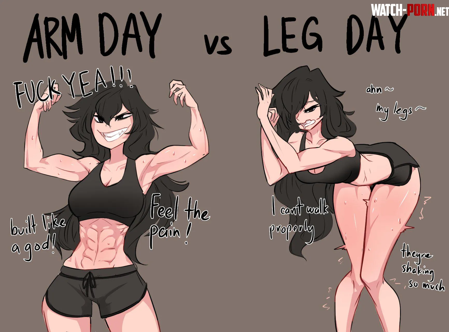 ARM DAY VS LEG DAY CenturiiC by TheTMoneyMan
