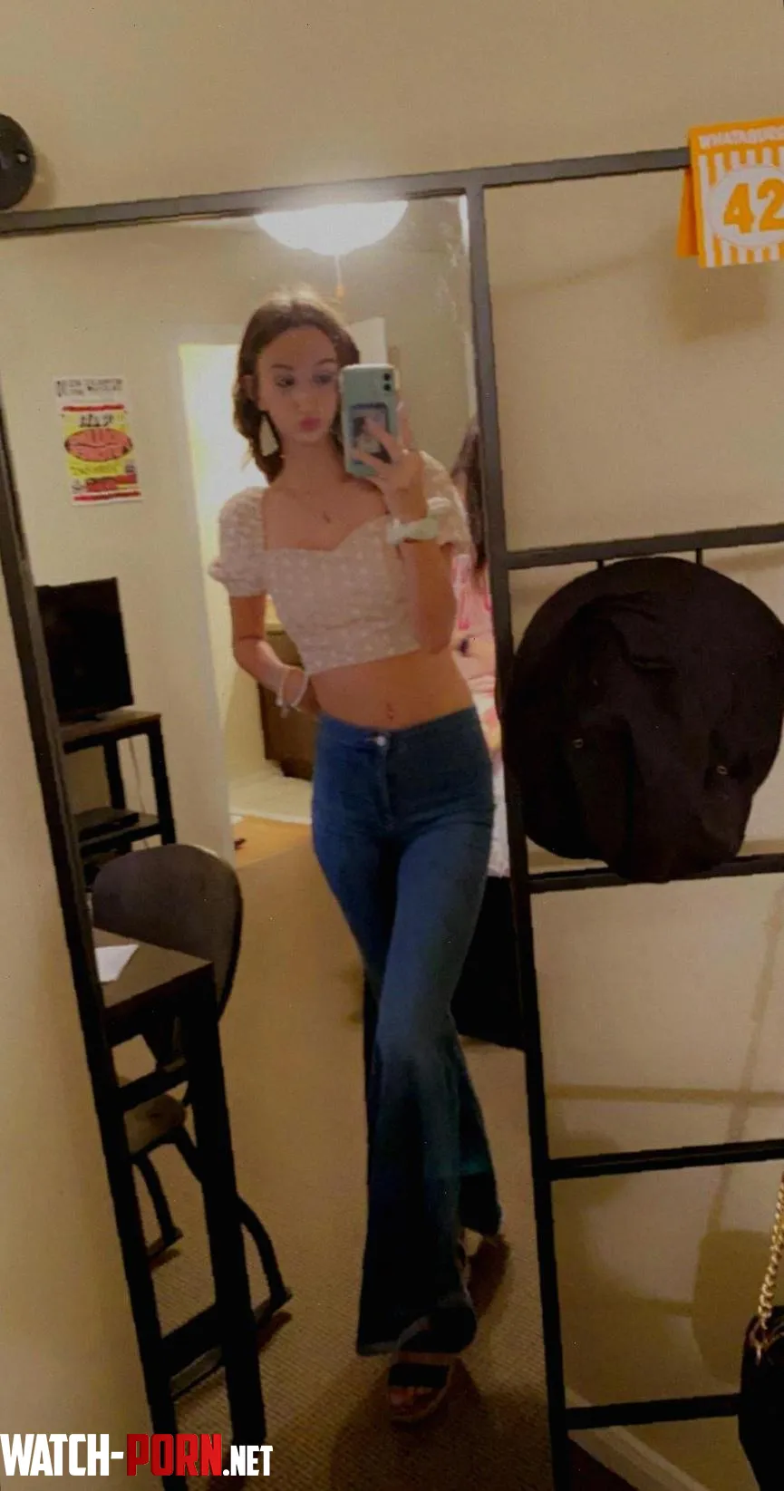 Mirror mirror on the wall wanna fuck me all night long 	 by littlemayap