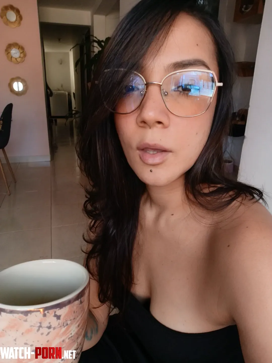 I love coffee and this tube top is so comfy by BRO_0_0
